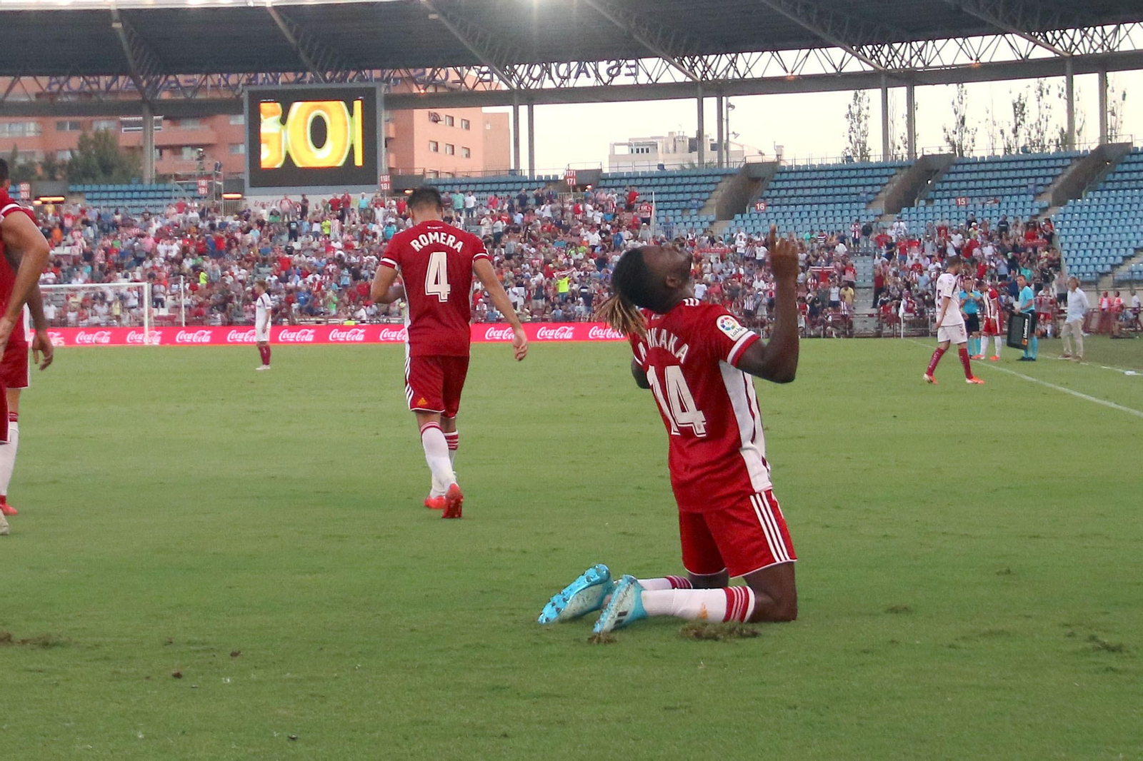 Las imágenes del UD Almería-Albacete (3-0)