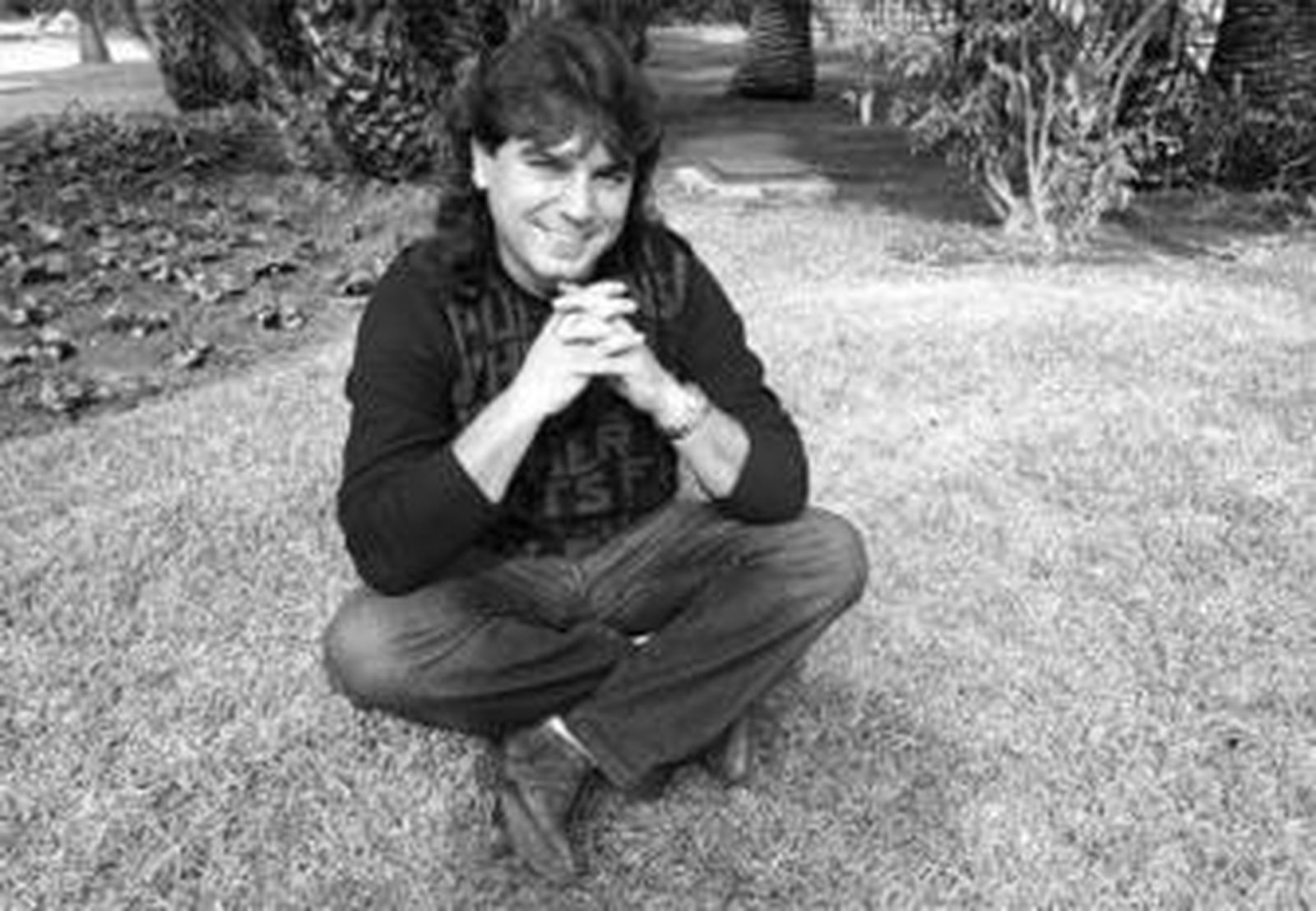 Ángel Pastor, en el Paseo de Canalejas de Cádiz.