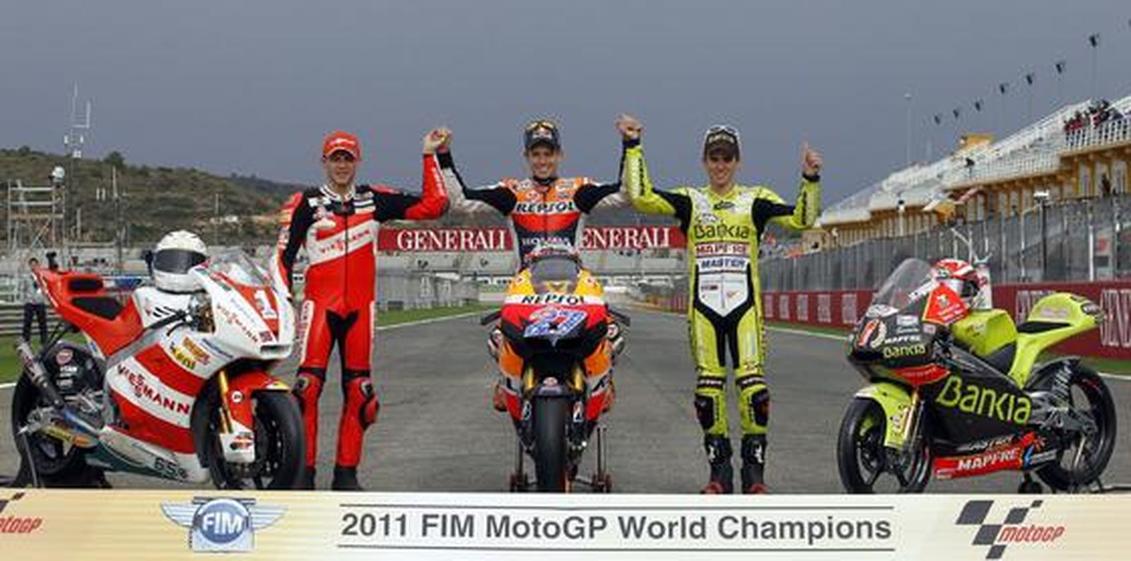 Los ganadores de la temporada.

Foto: EFE