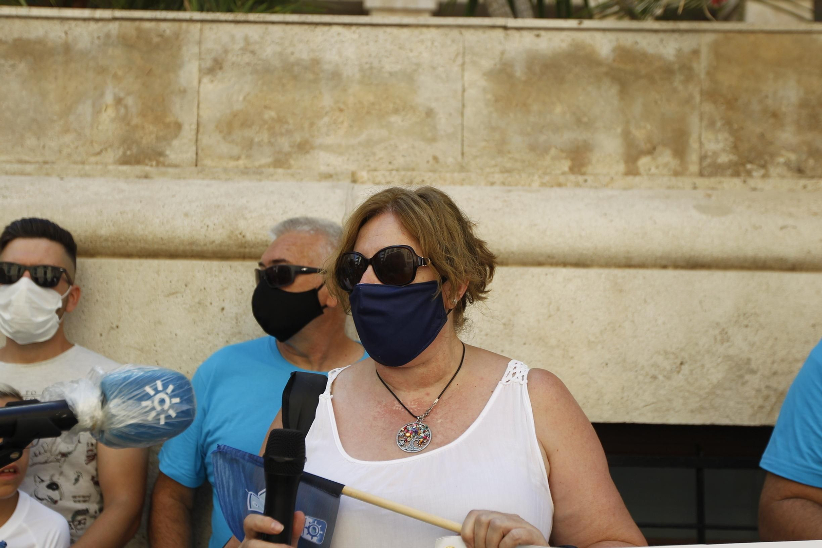 Protestas de los pescadores de flotas de arrastre de Almería, Granada y Alicante.