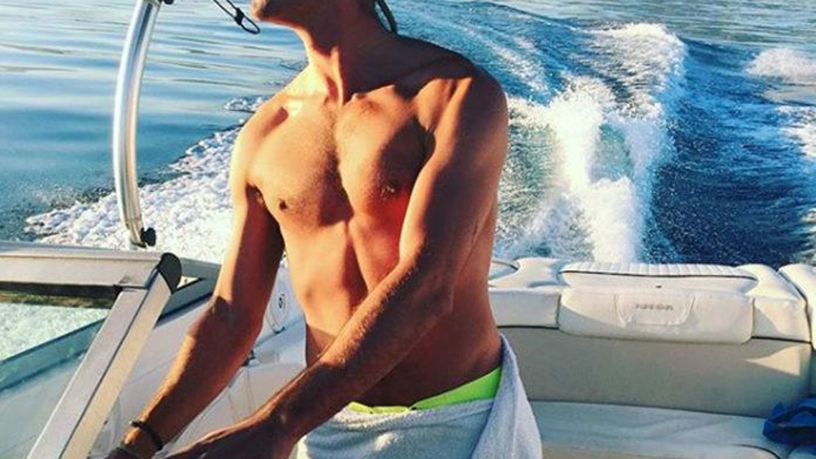 El chico con el que ha sido sorprendida besándose la hija de El Cordobés, en una imagen de su Instagram.