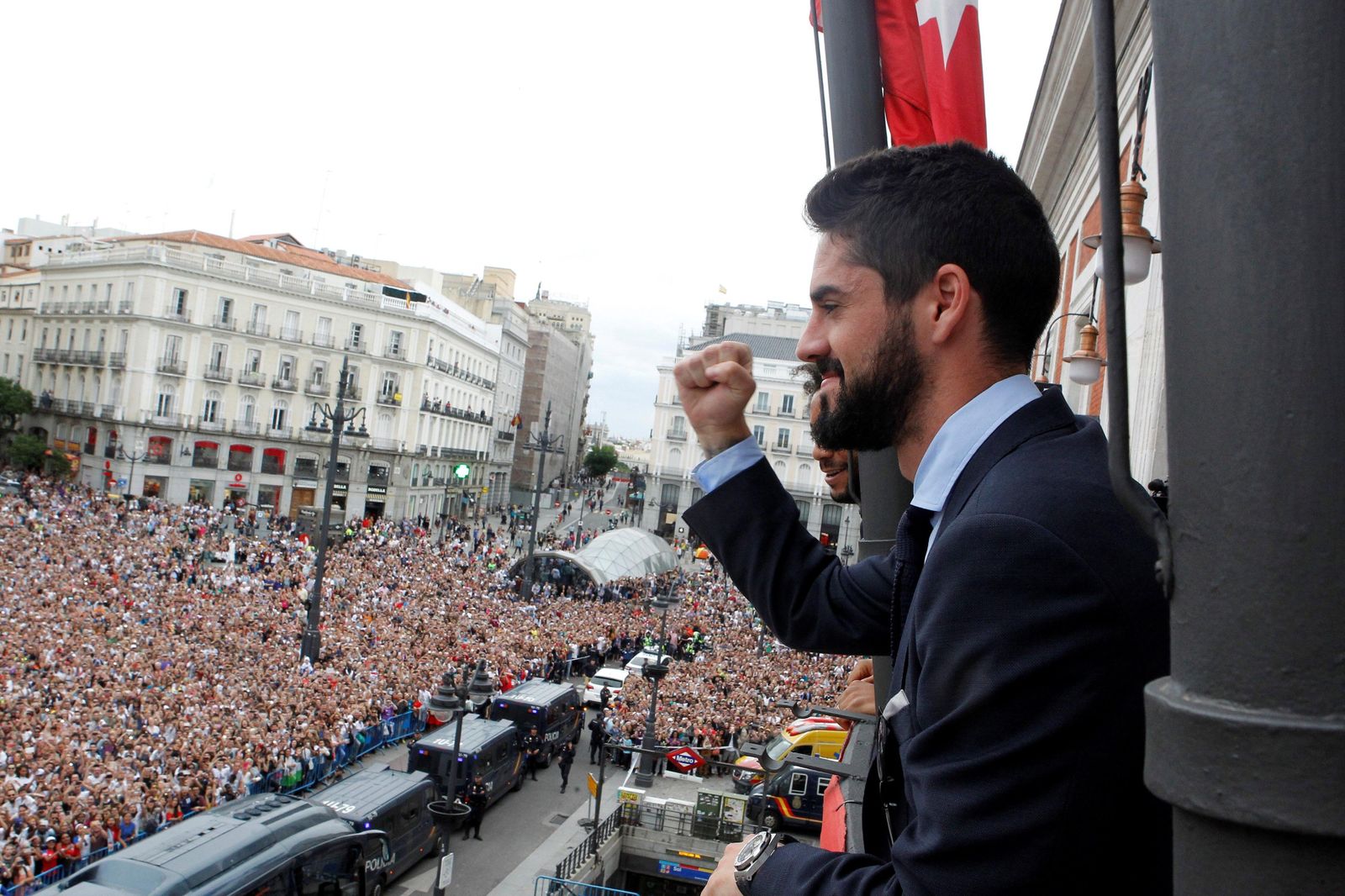 El Real Madrid celebra su decimotercera Champions