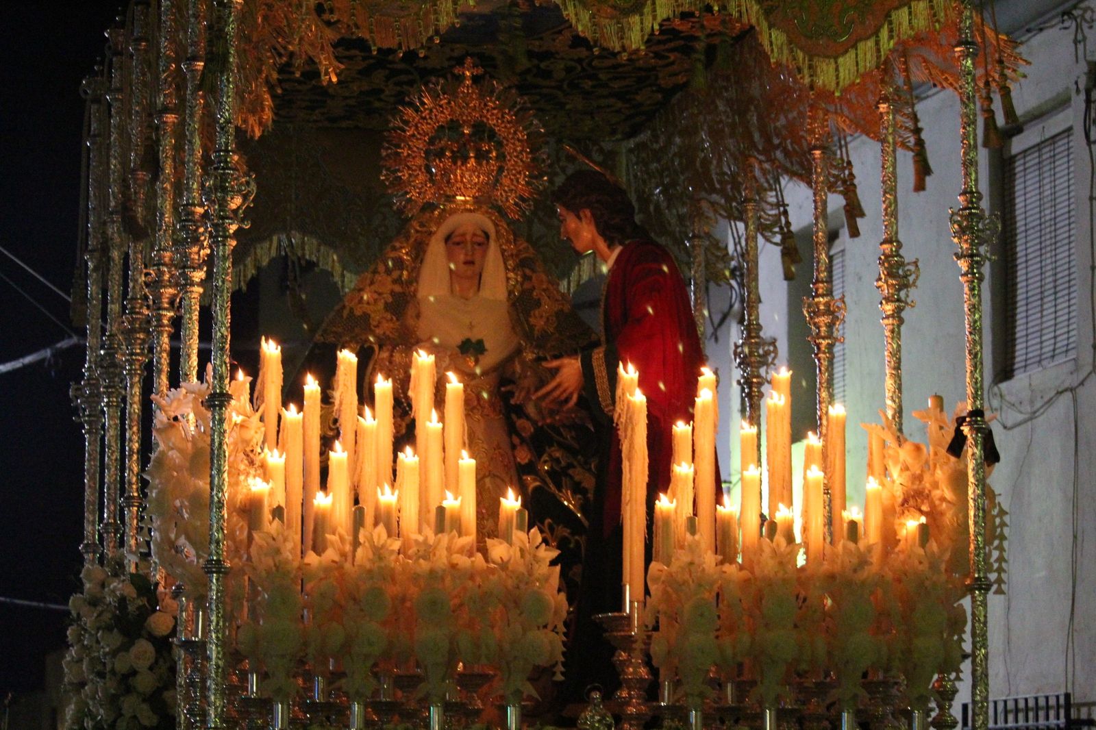 Imágenes de la procesión del Jueves Santo en Vera