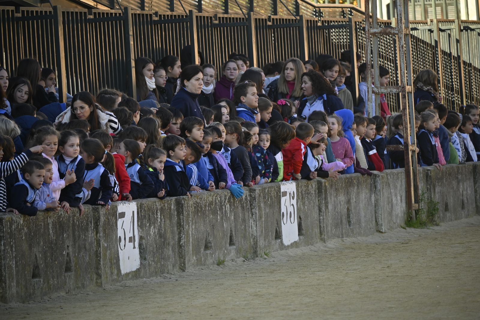 Imágenes del simulacro de incendio en el Funcadia