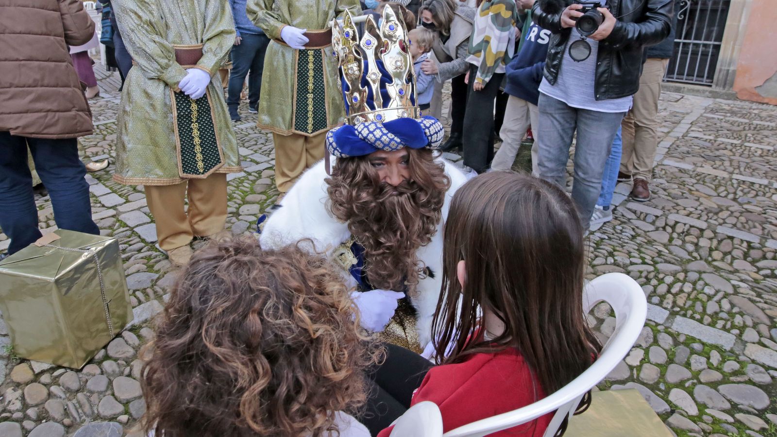 Coronación de los Reyes Magos de Jerez en el Alcázar