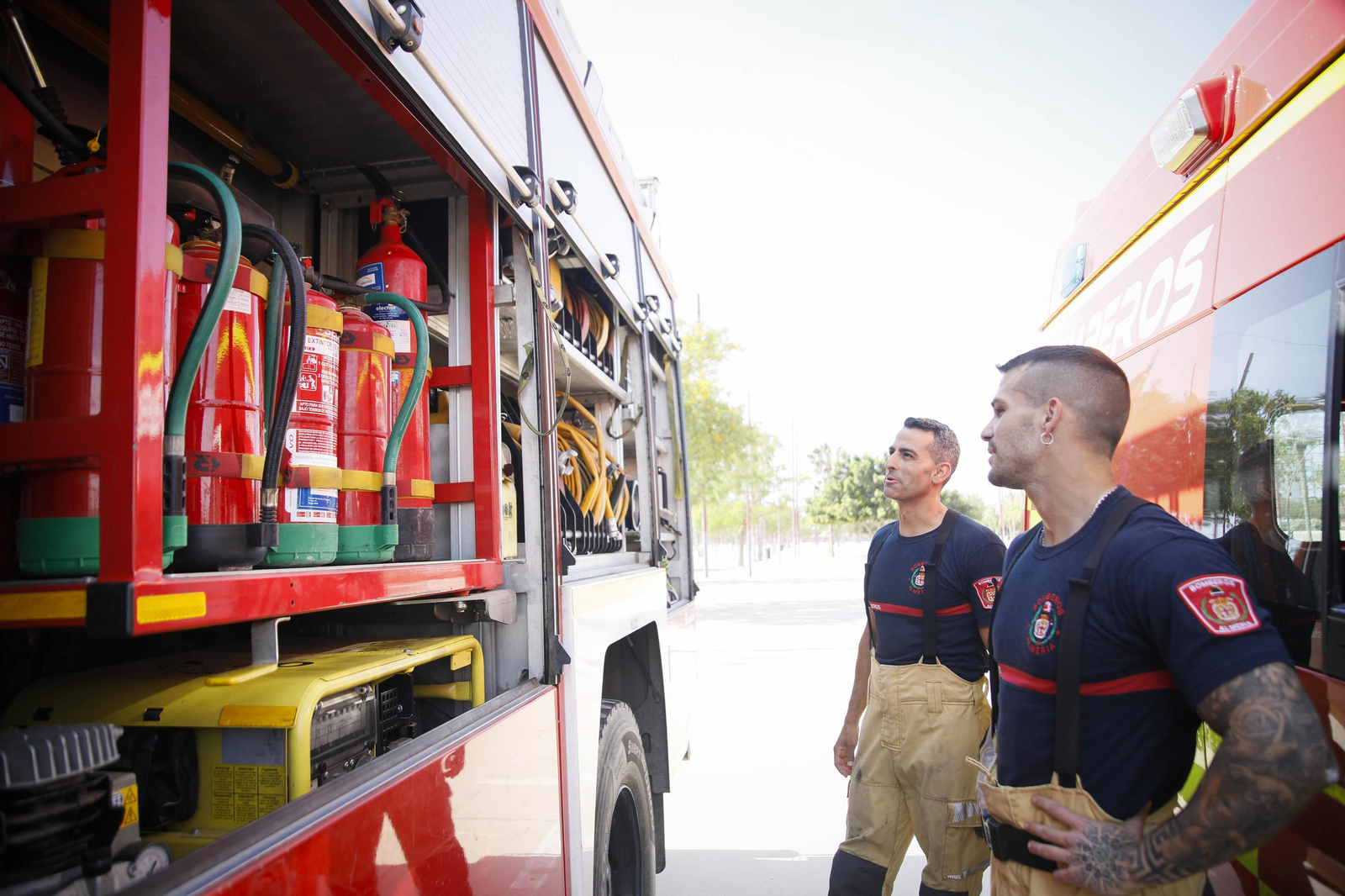 Las mejores imágenes del simulacro emergencias 061