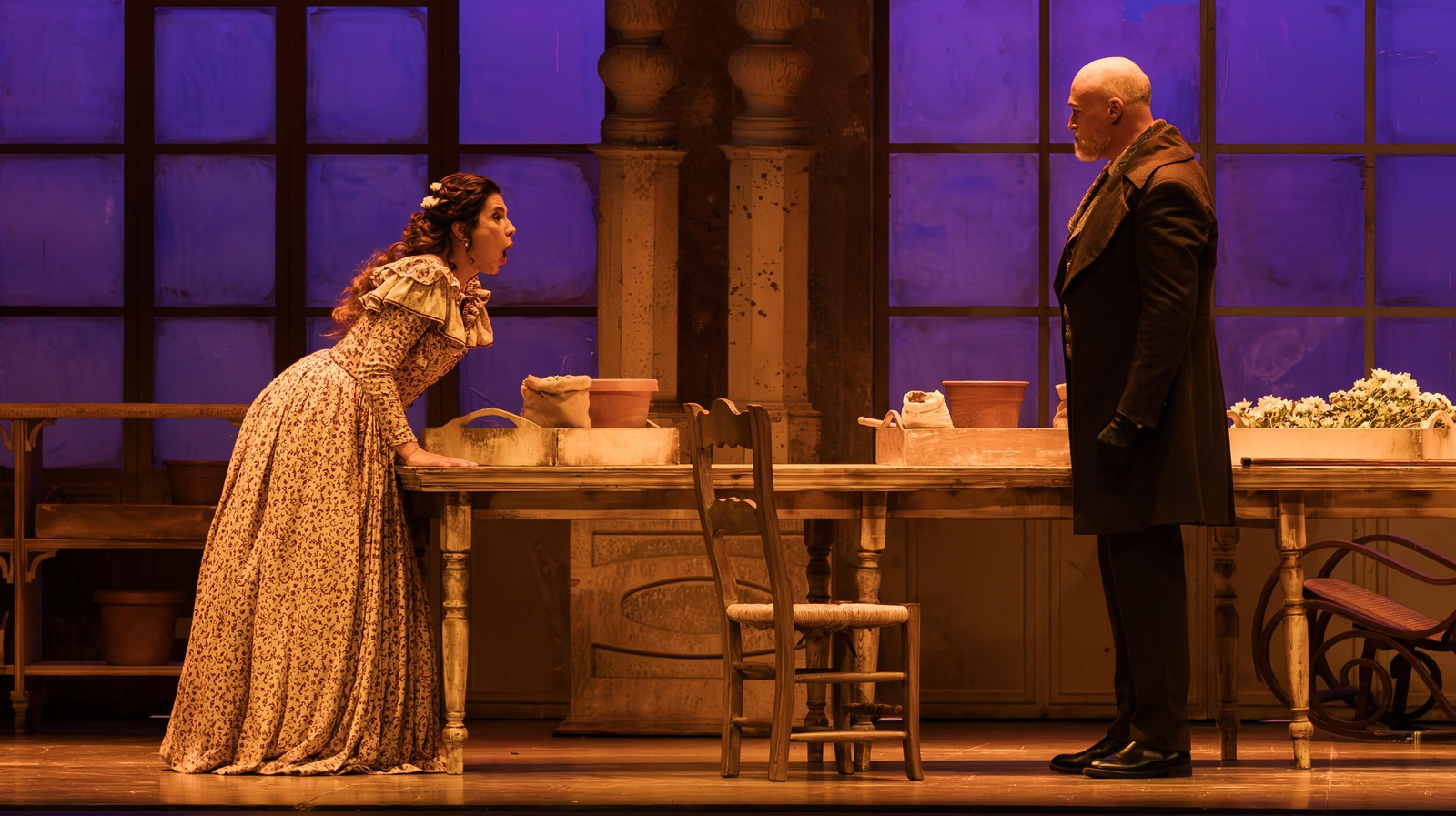 Imágenes de la ópera 'La Traviata' de Verdi en el Teatro Villamarta de Jerez