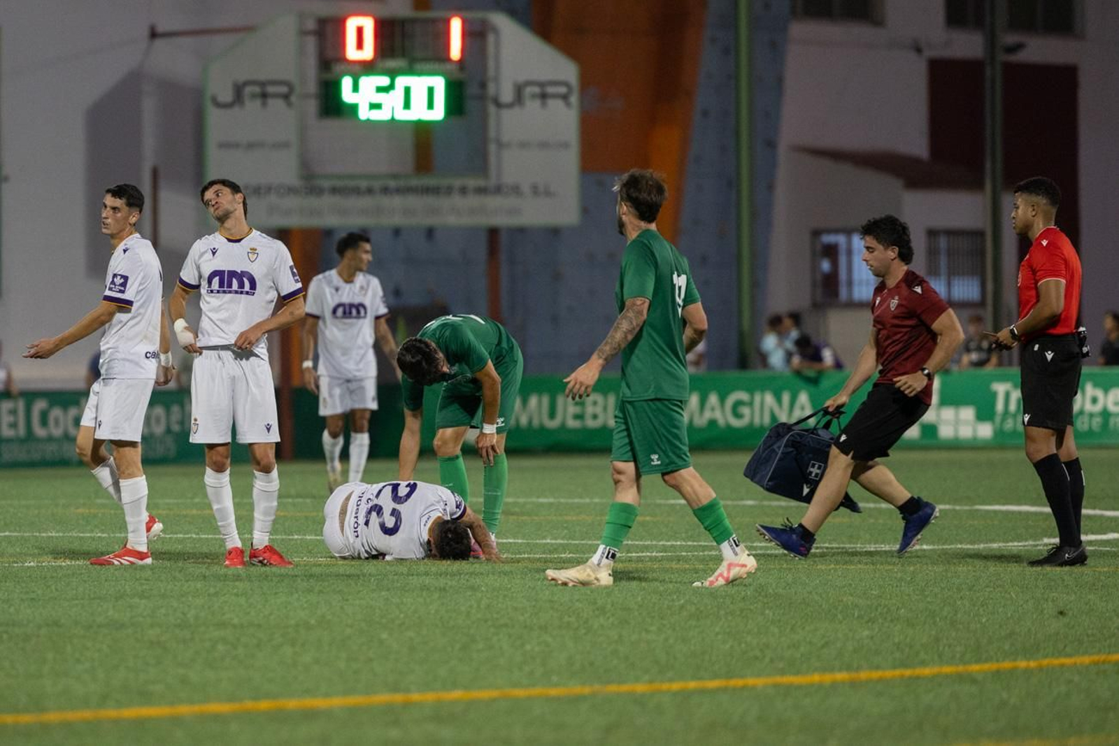 Partido Atlético Mancha Real contra el Real Jaén