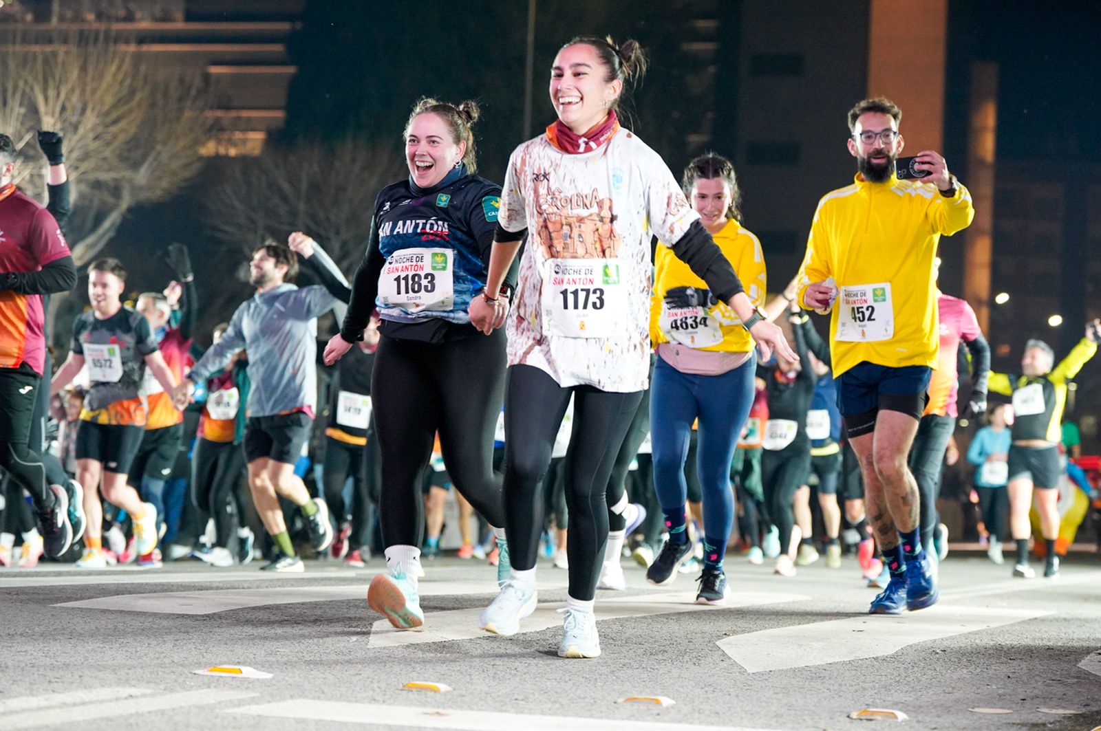 En imágenes: búscate en tu llegada a meta de la Carrera de San Antón 2026 (1)