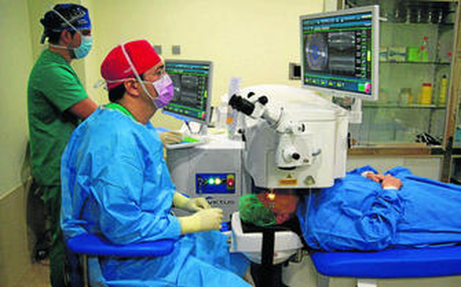 Una de las intervenciones para la corrección de estas patologías en un centro Qvision.