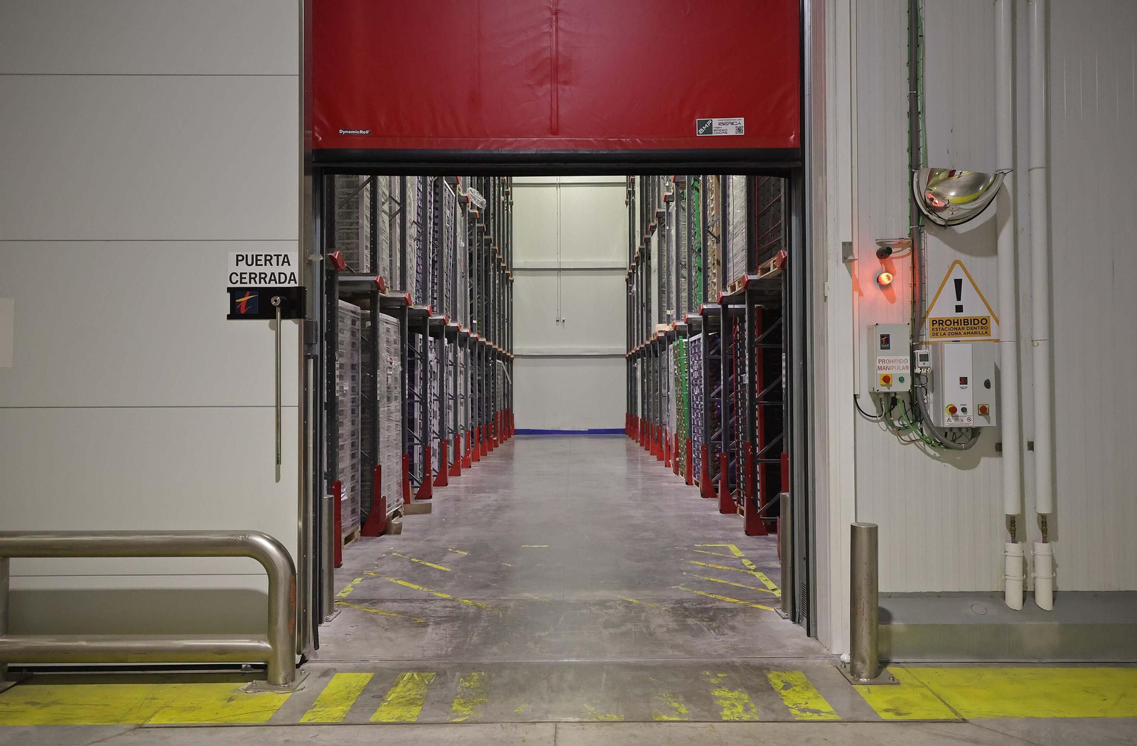 Fotos de la visita a la empresa Americold en el Puerto de Algeciras