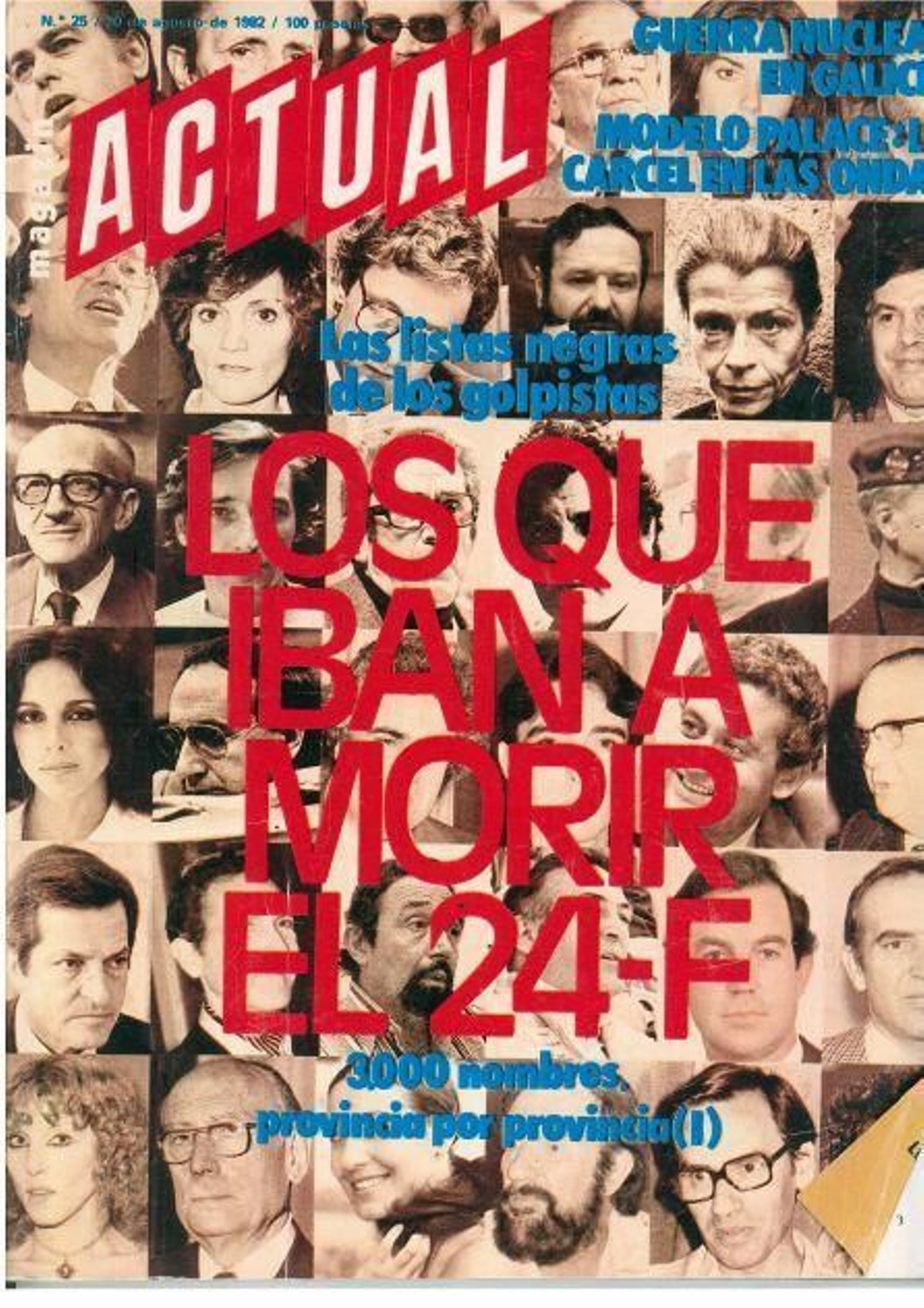 La revista donde se anunciaban los objetivos de los golpistas.