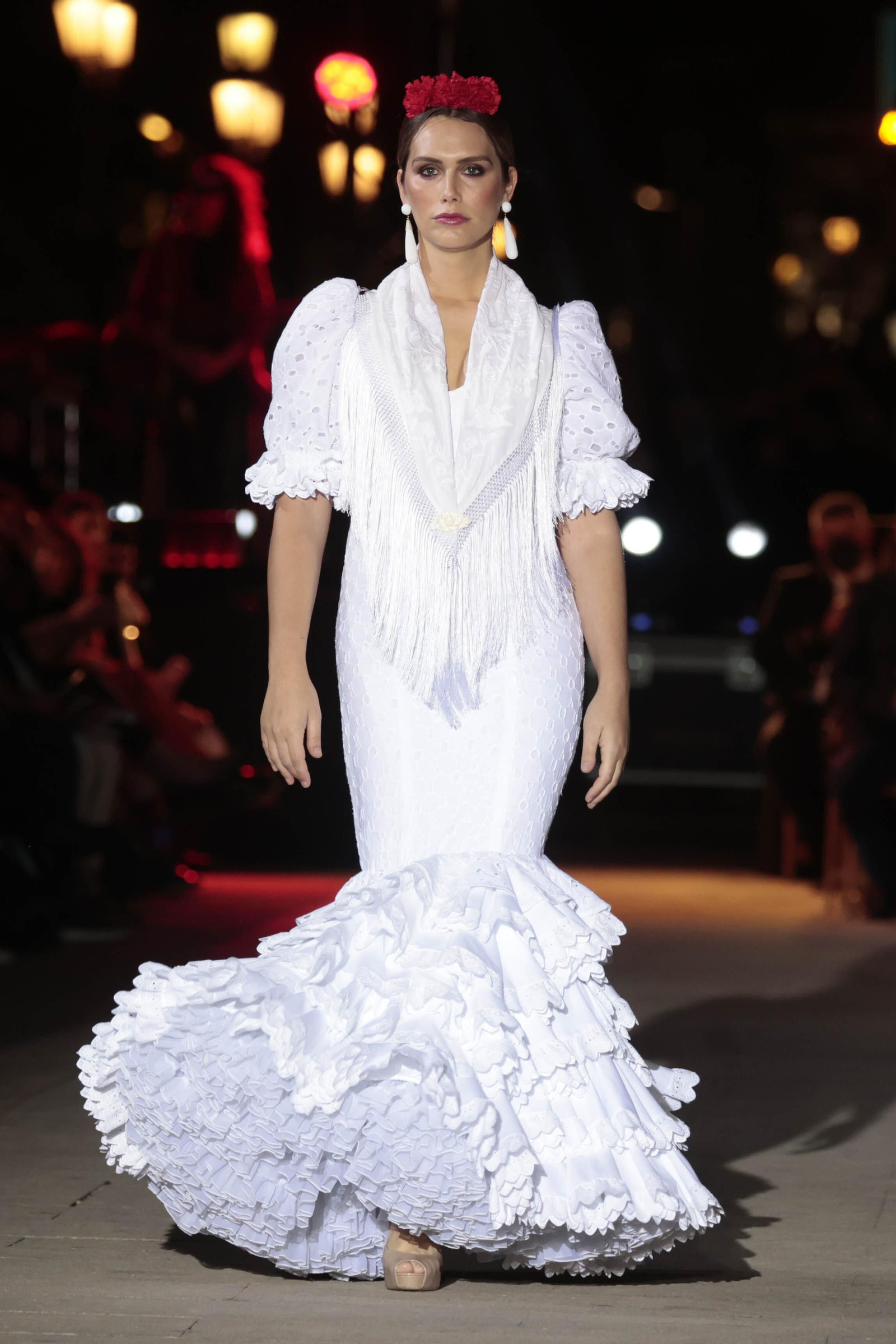 El desfile Andalucía es flamenca en el Palacio de San Telmo, todas las fotos