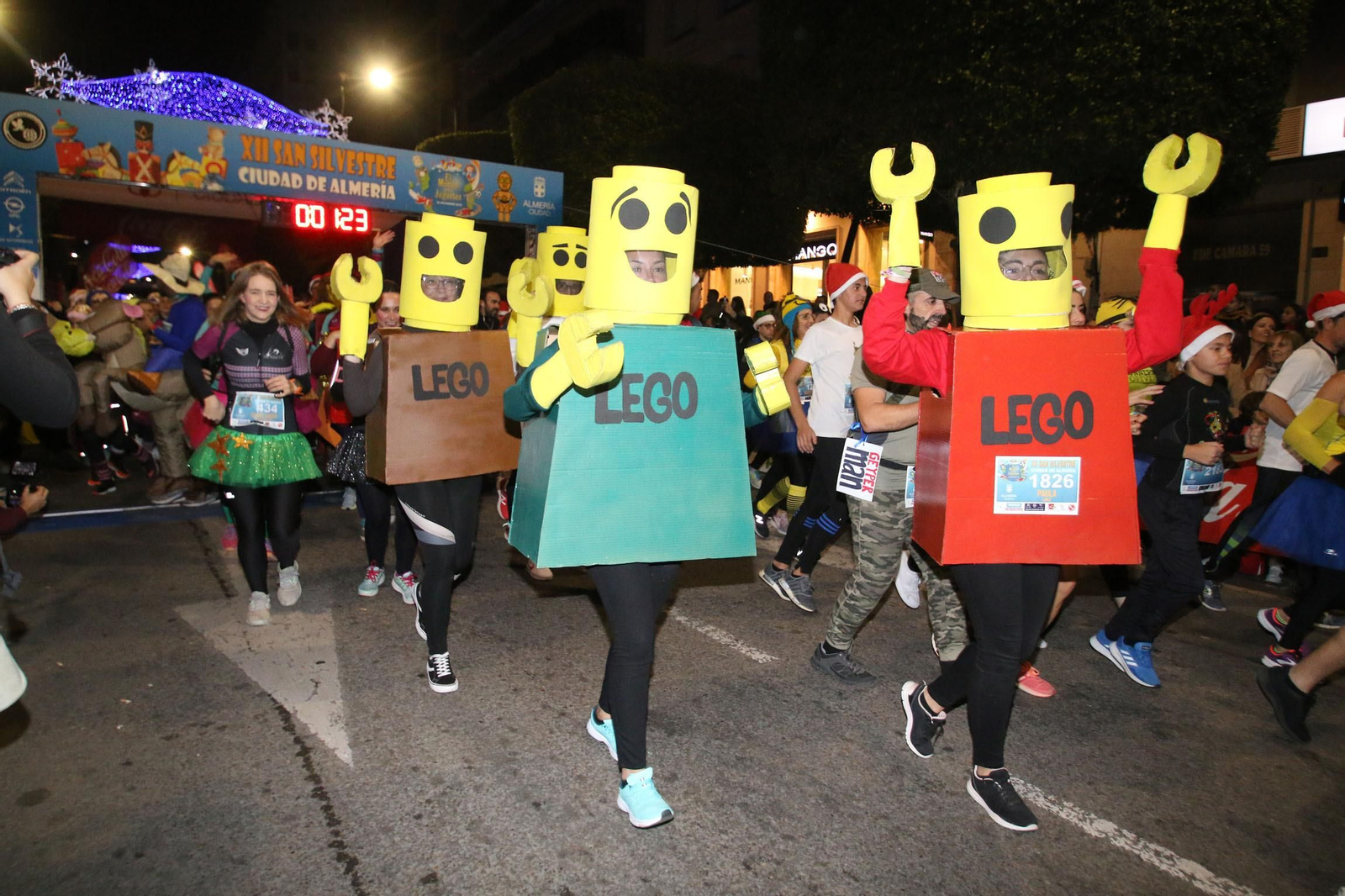 Las imágenes de la San Silvestre 2019