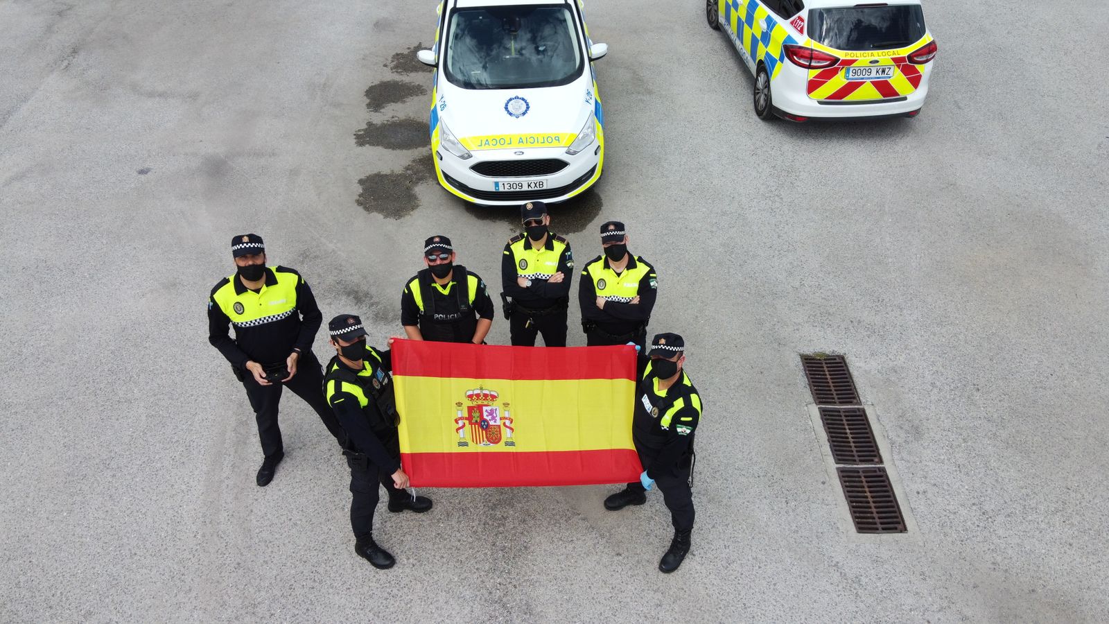 Desalojo del edificio Escalinata
