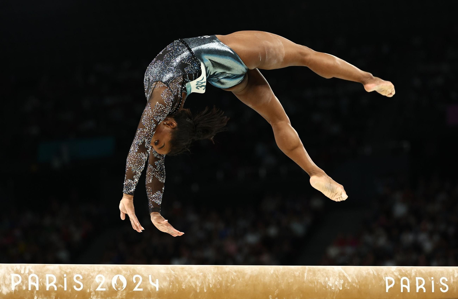 Las fotos de la primera actuación se Simone Biles en los Juegos Olímpicos de París