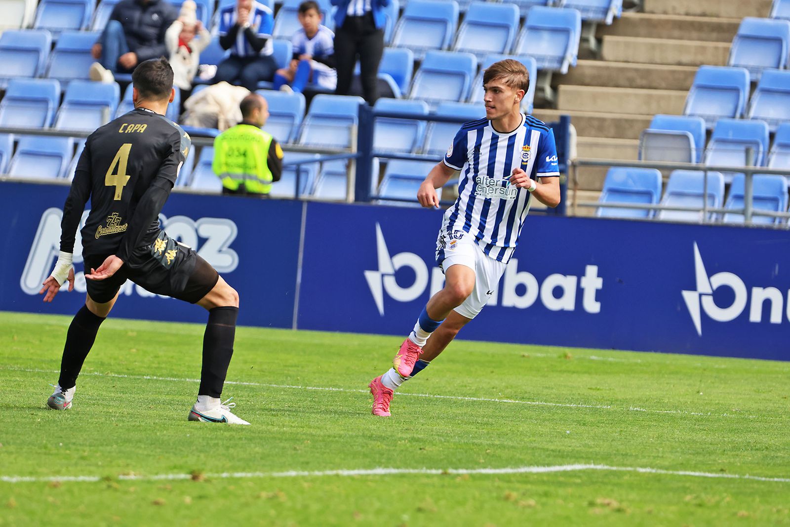 Imágenes del encuentro entre el Recreativo de Huelva y la AD Ceuta FC