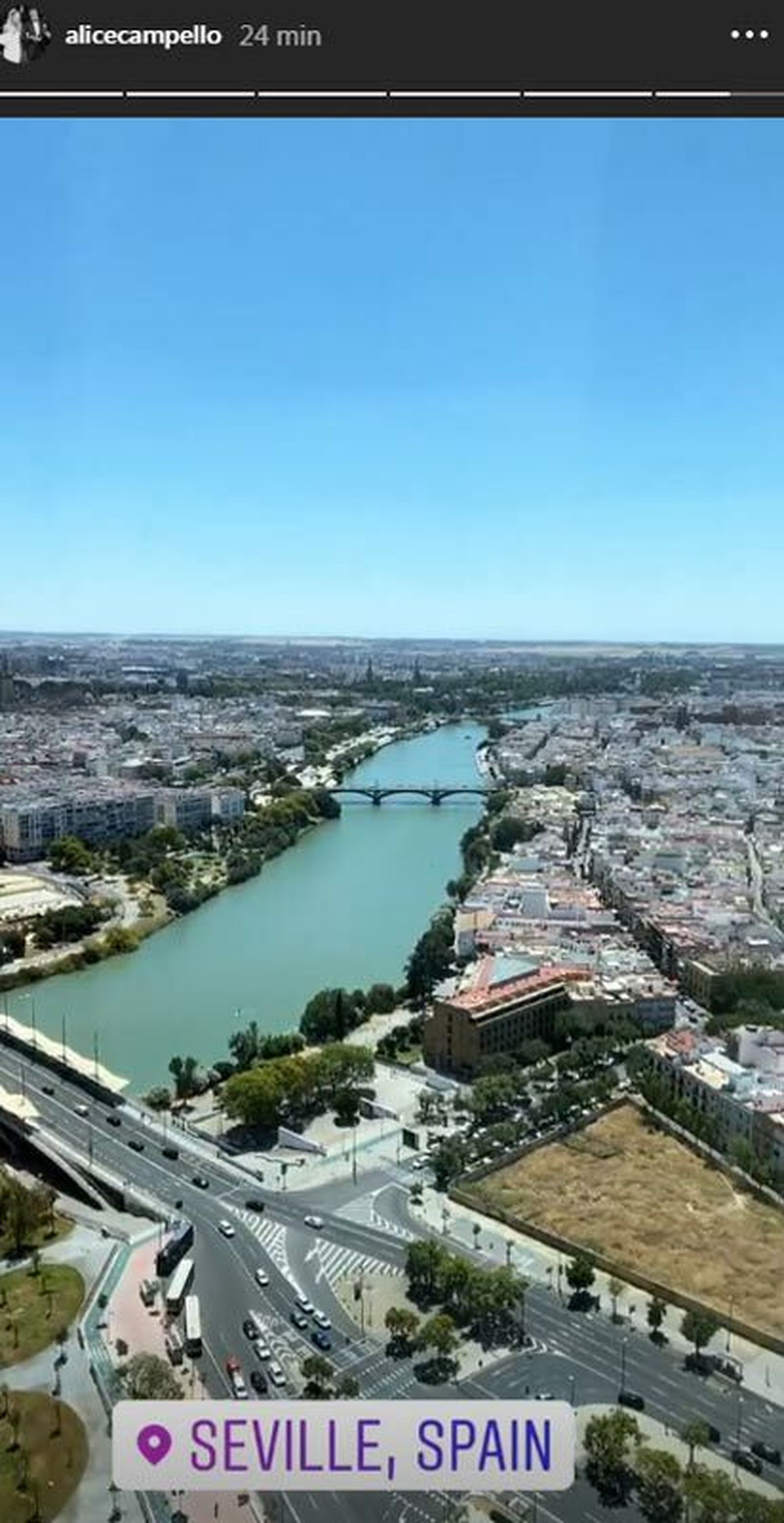 Foto de Alice Campello de su Instagram.