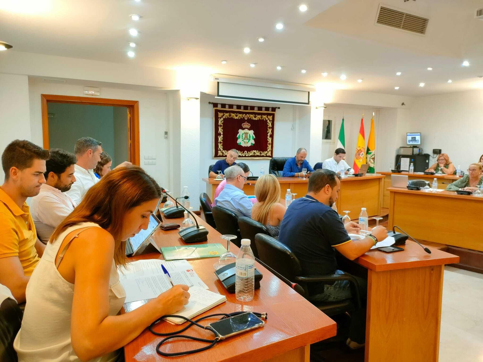 El Pleno celebrado este lunes.