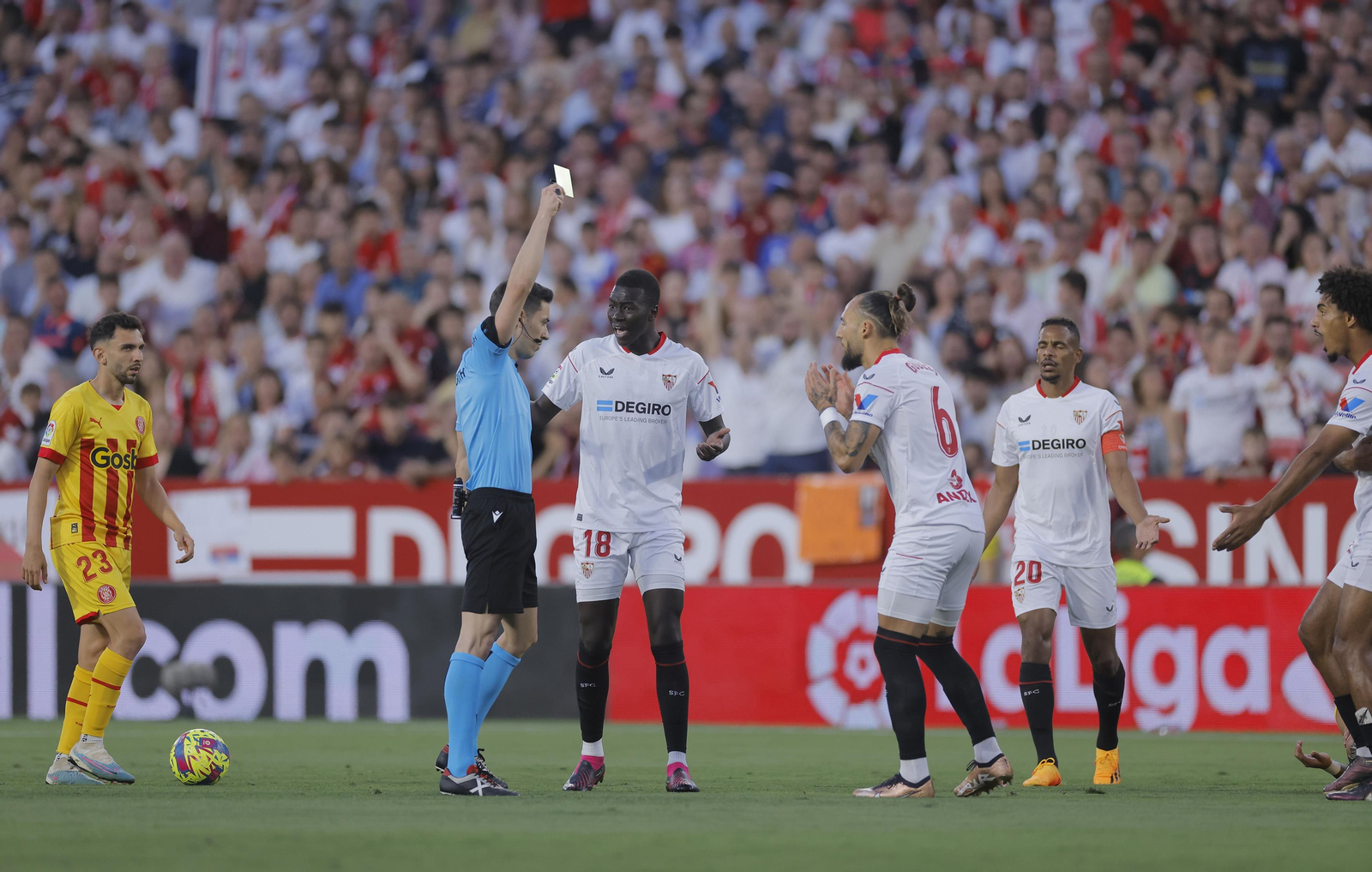 Las imágenes del Sevilla-Girona