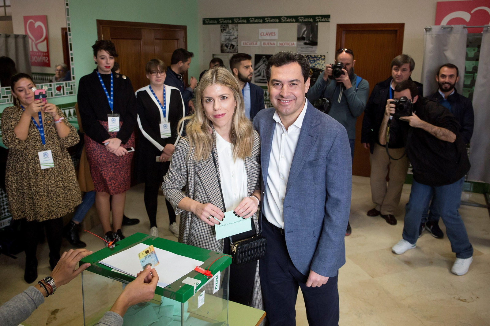 Las imágenes de las elecciones andaluzas 2018