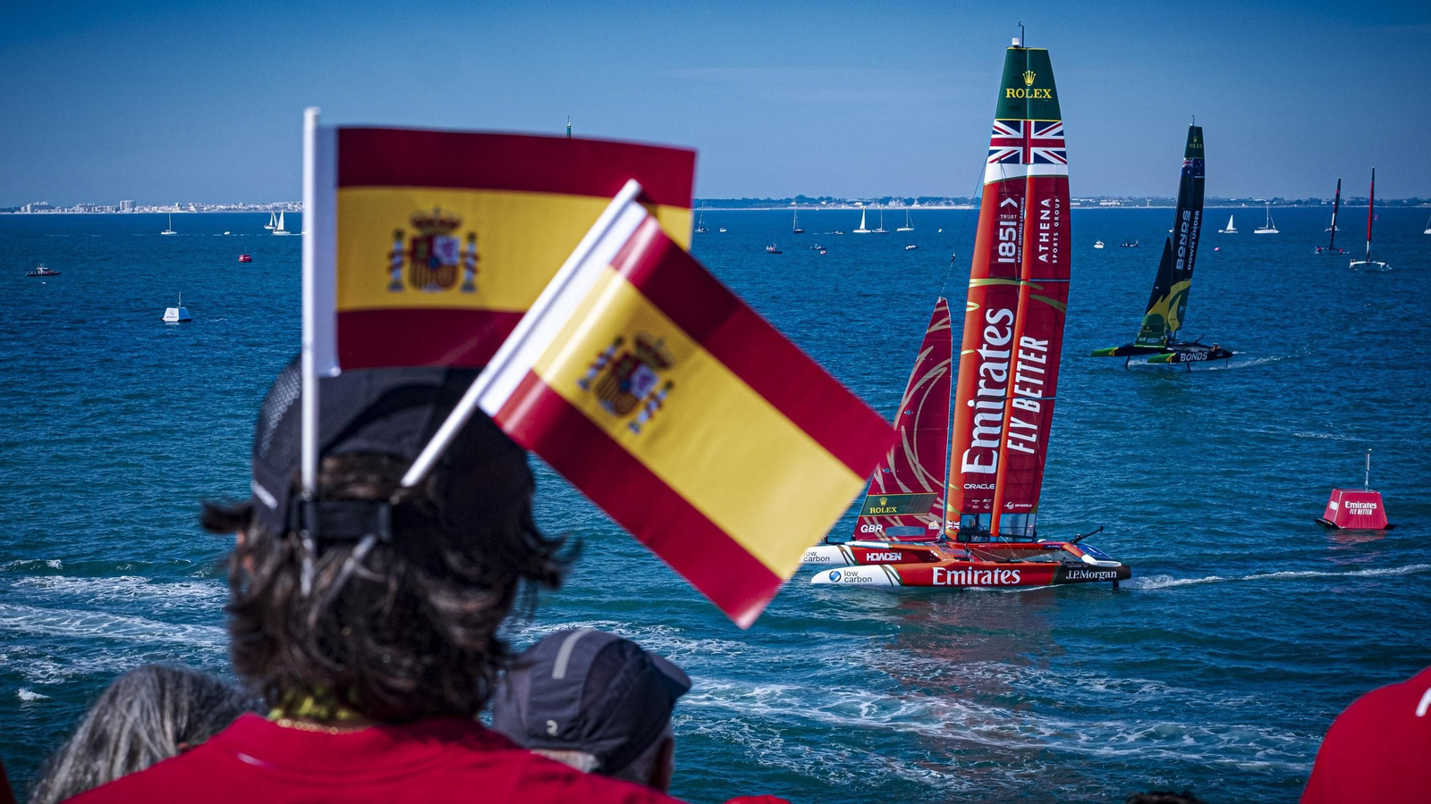 Las imágenes que dejó en Cádiz el domingo de Sail GP