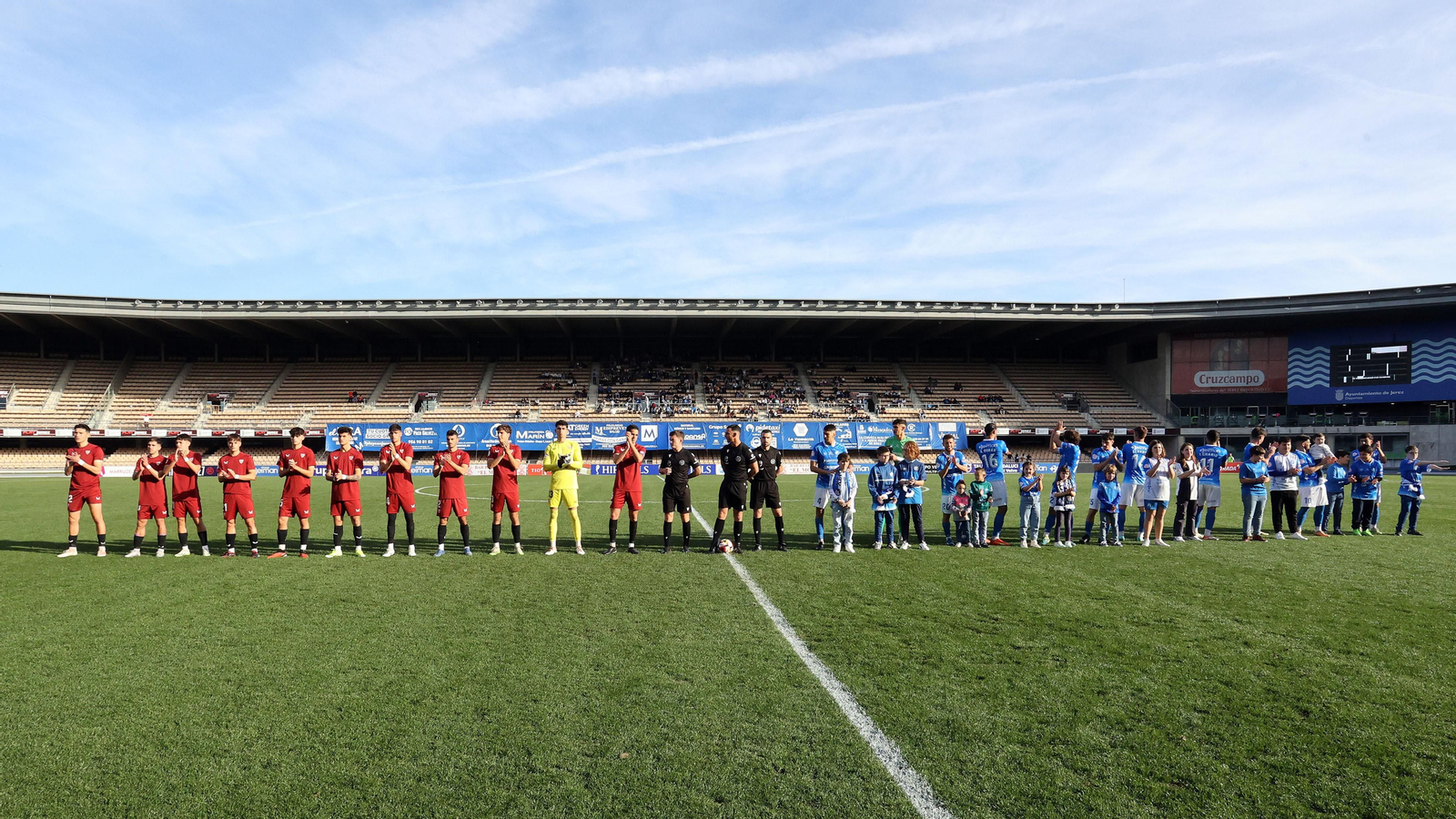Partido del Xerez DFC - Sevilla C en Jerez