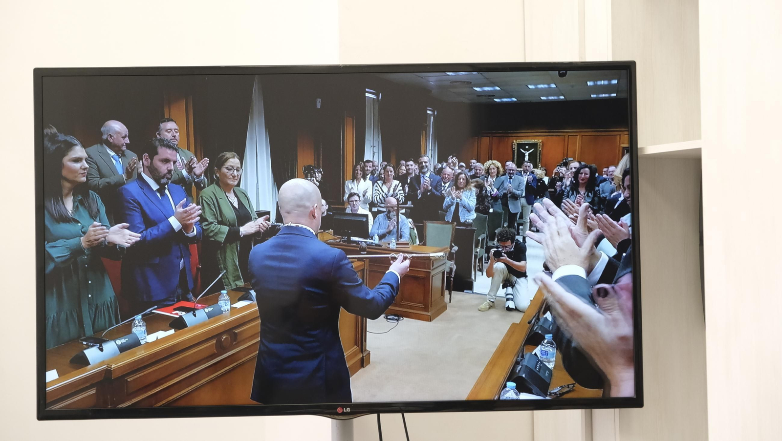 El pleno de investidura de José Antonio García como Presidente de la Diputación de Almería, en imágenes