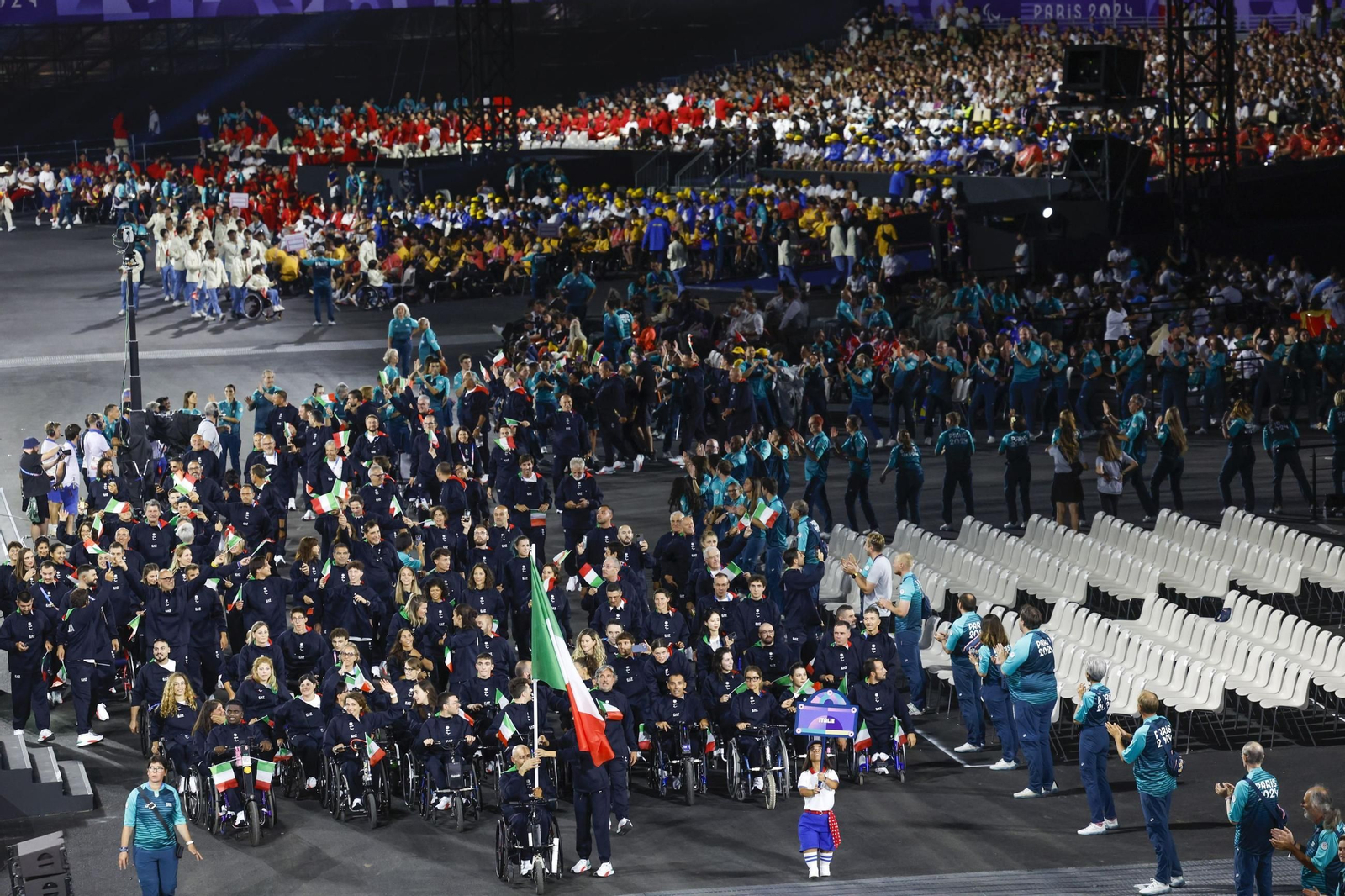 Las fotos de la inauguración de los Paralímpicos París 2024