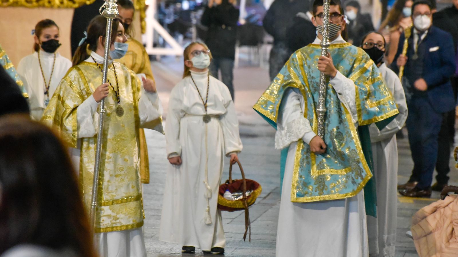 Procesión de La Inmaculada Concepción en Algeciras