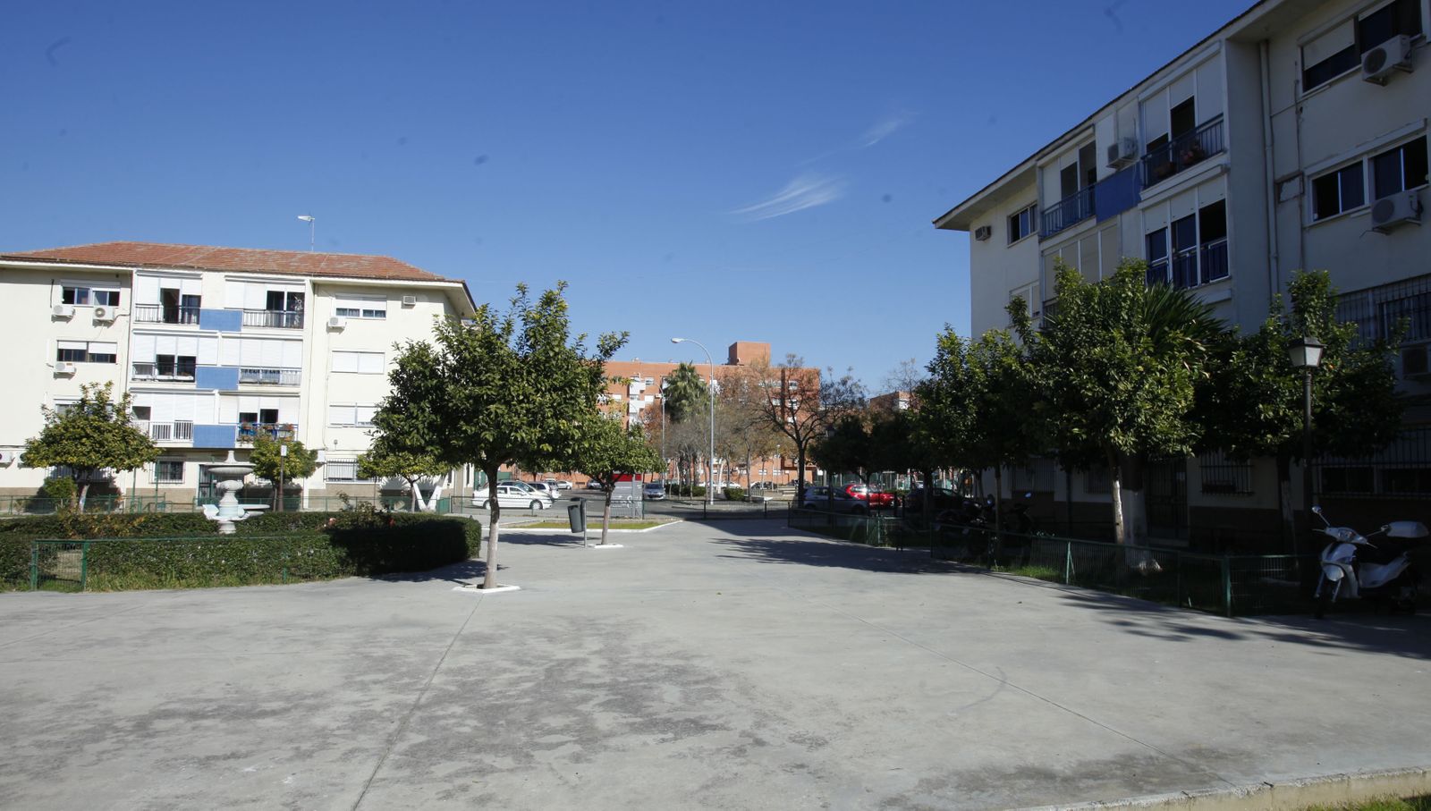 Vista parcial de la zona que se remodelará completamente.