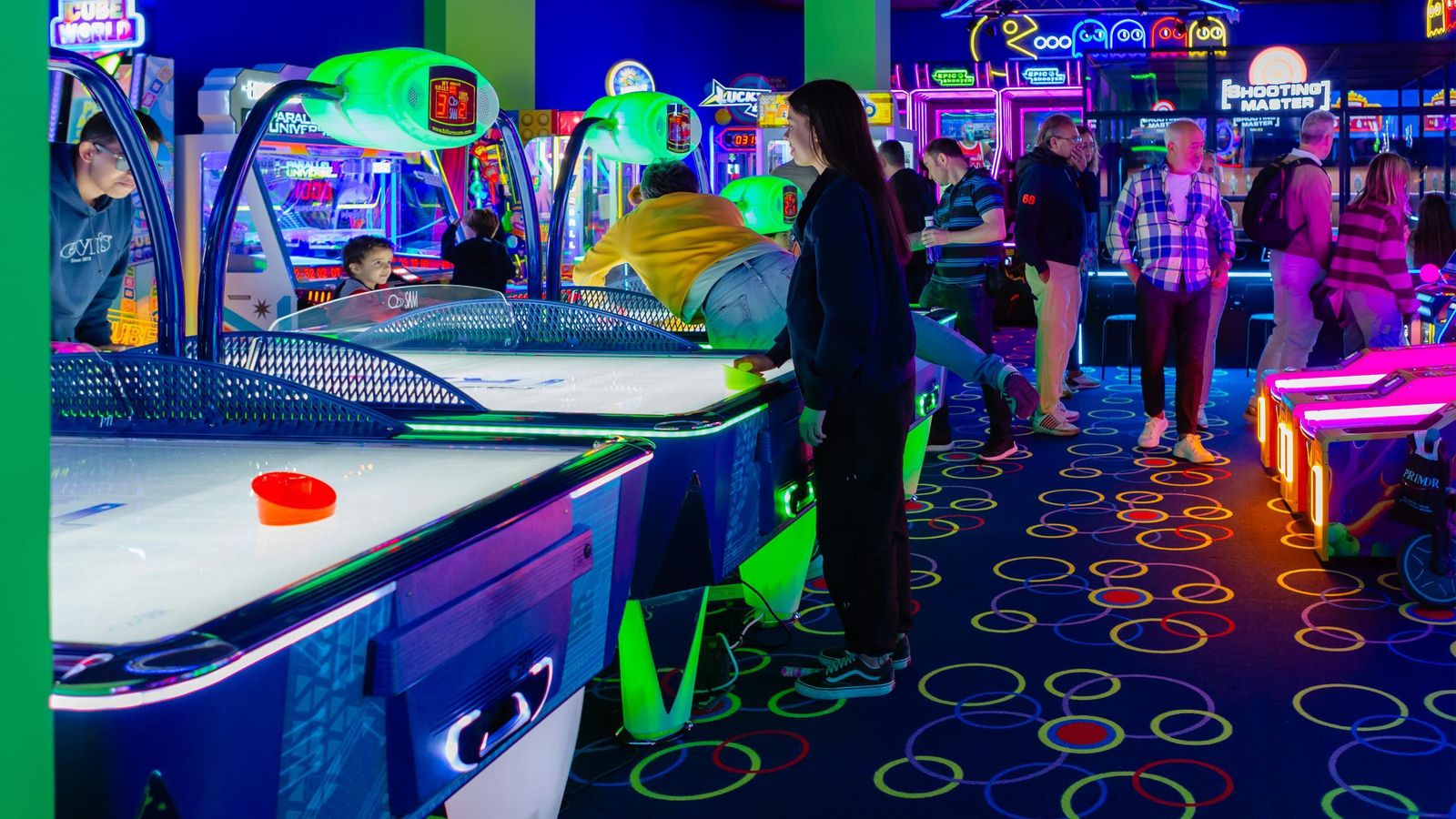 Galaxy Park es un lugar para todos los públicos.