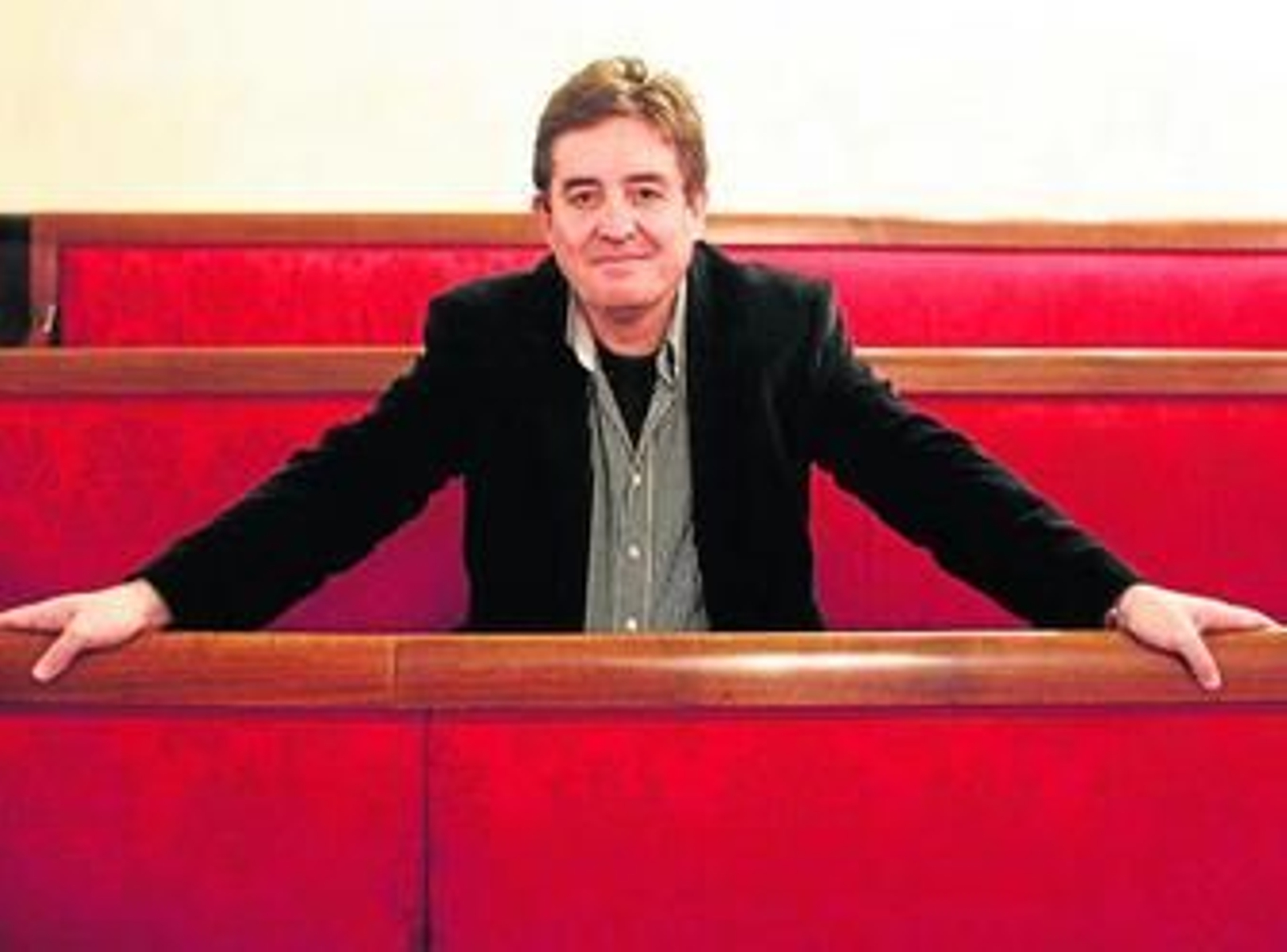 García Montero, el pasado mes de marzo antes de una conferencia en la facultad de Derecho.