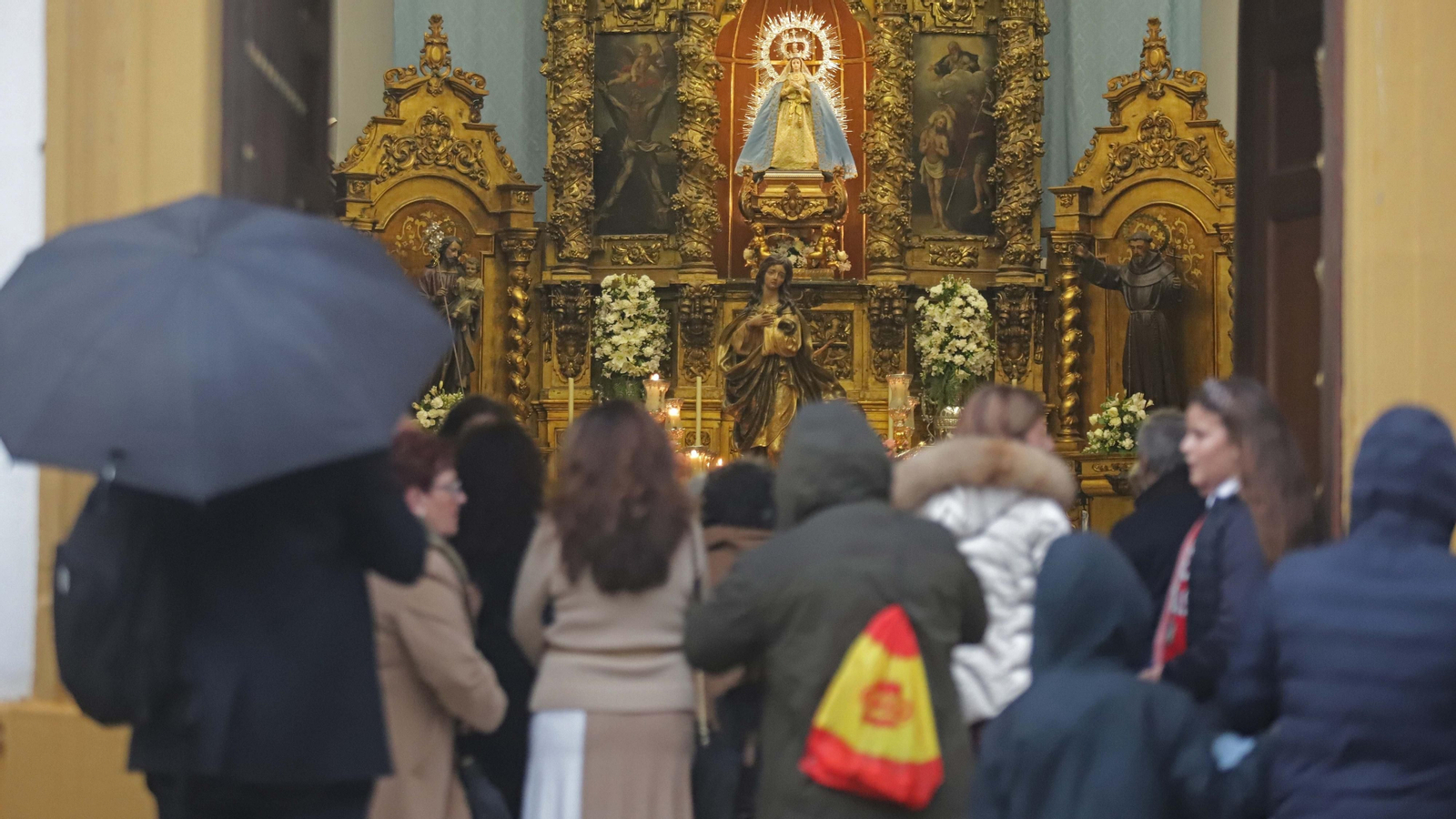 Fotos de la veneración de la Inmaculada Concepción en La Línea
