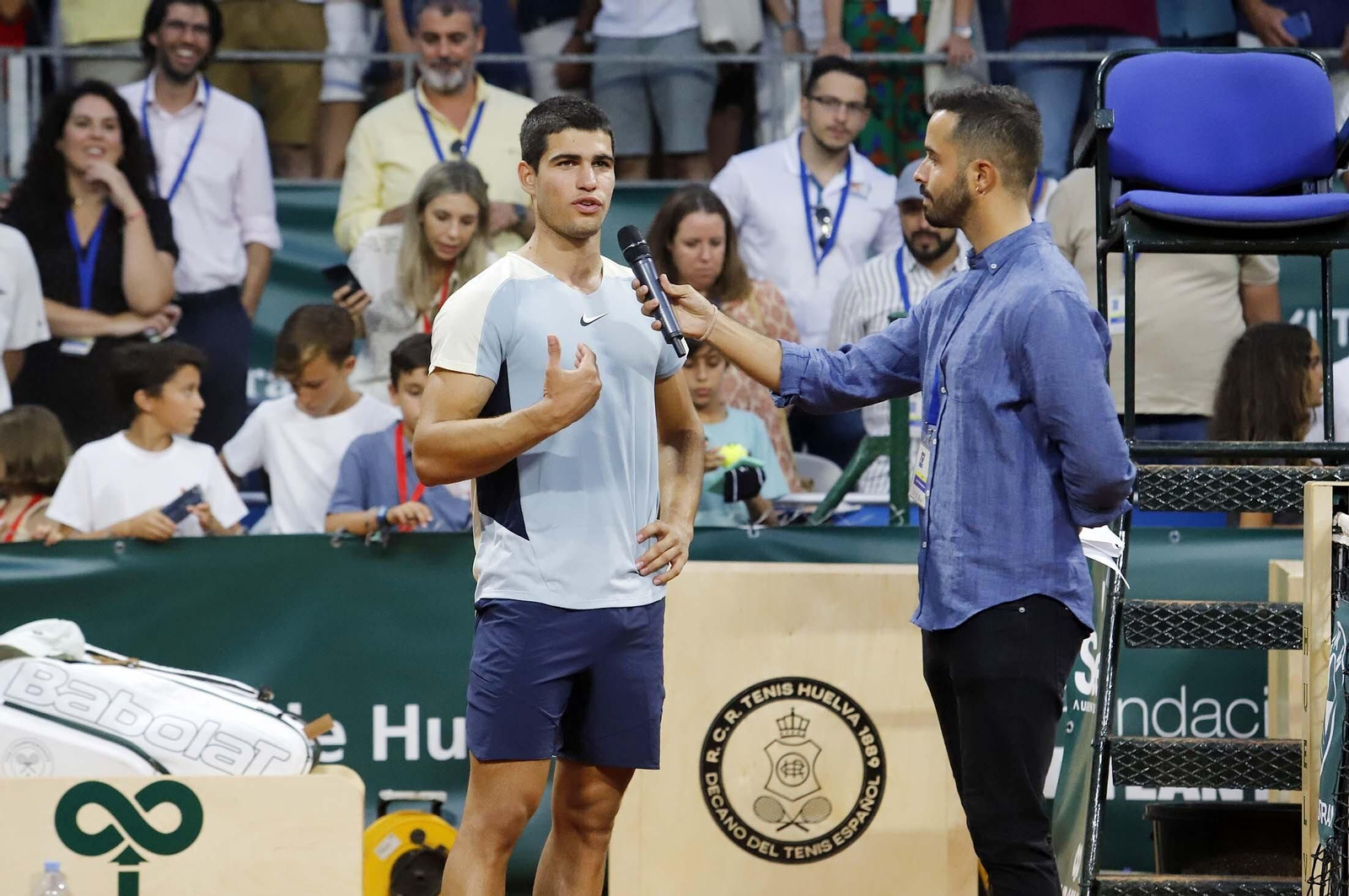 Imágenes de la final de la 97 Copa del Rey de Tenis entre Carlos Alcaraz y Davidovich