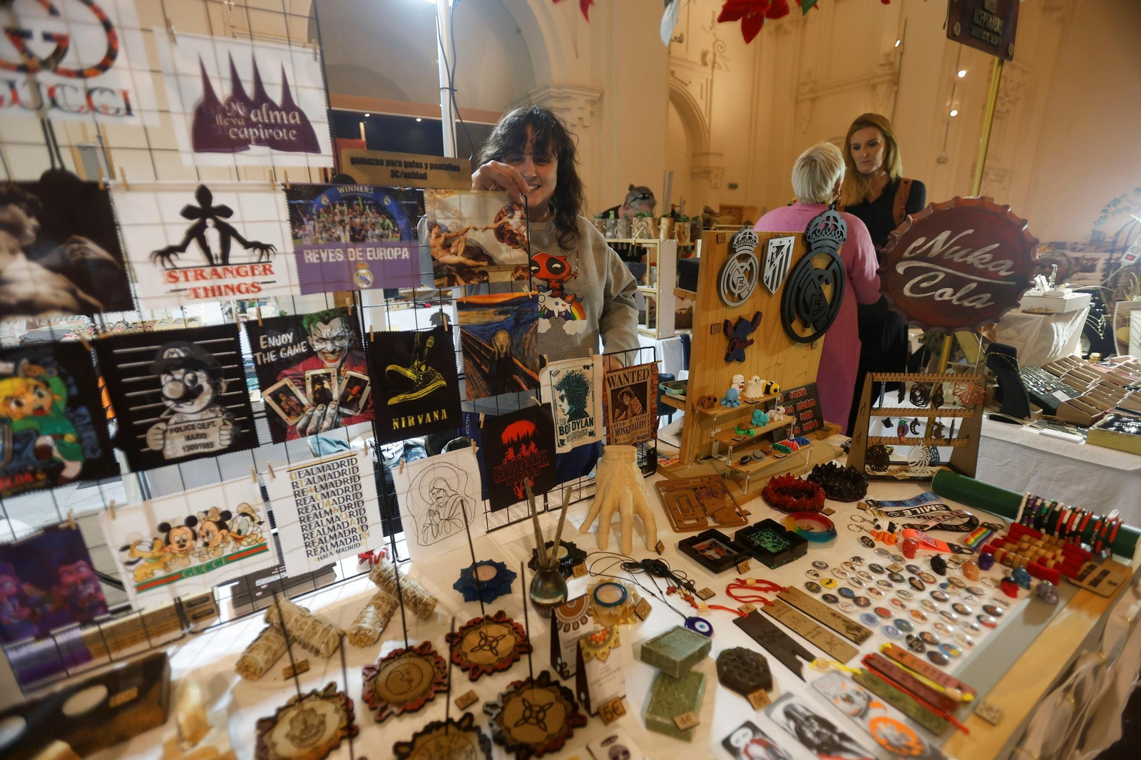 Mercadillo solidario de San Rafael Alzheimer