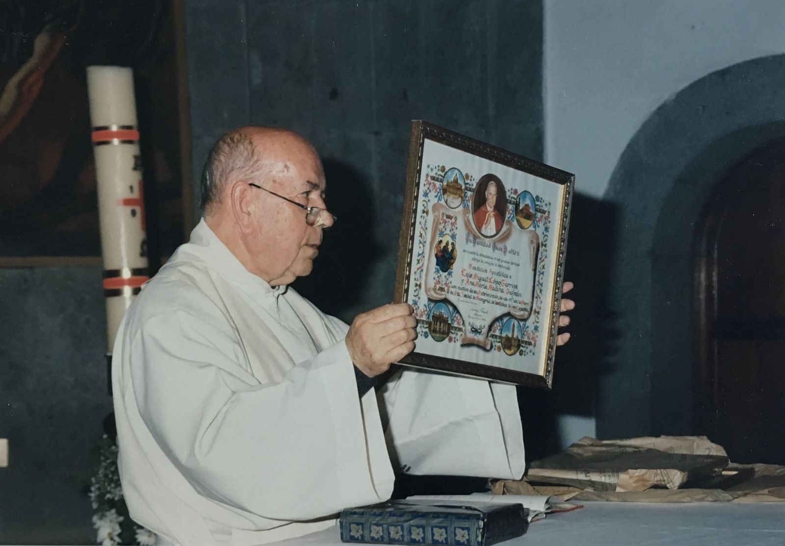 La vida de Manuel López Vega en imágenes.