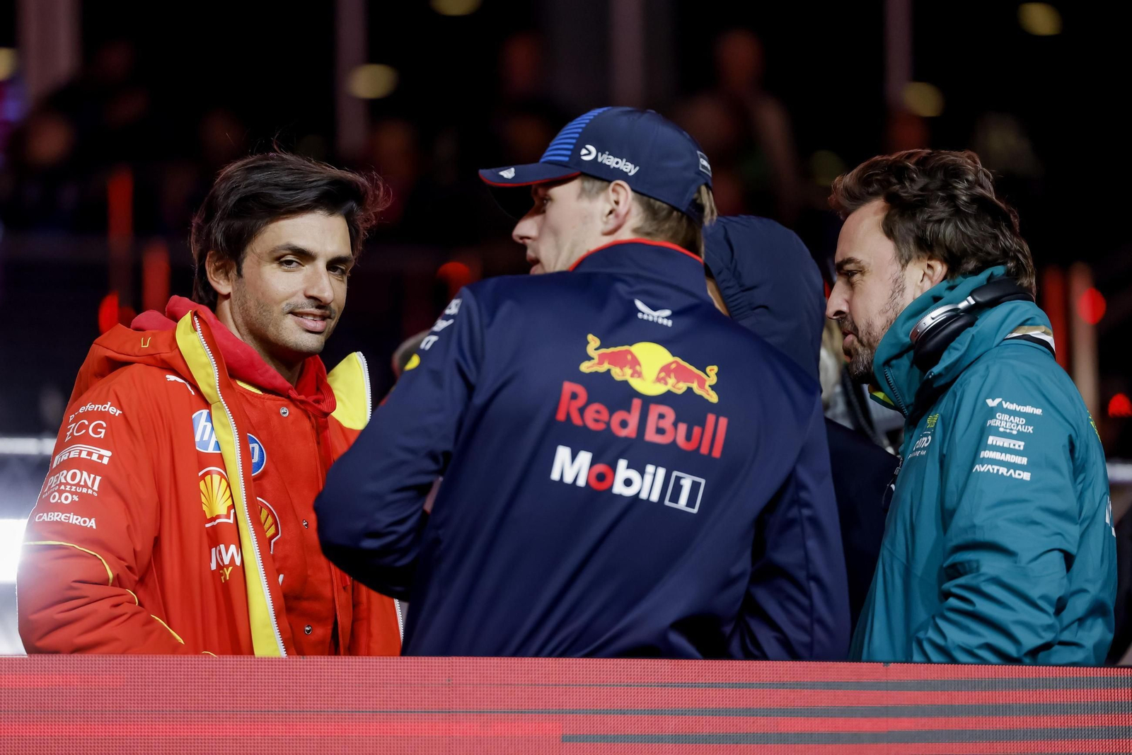 Las fotos del título mundial de Verstappen en Las Vegas