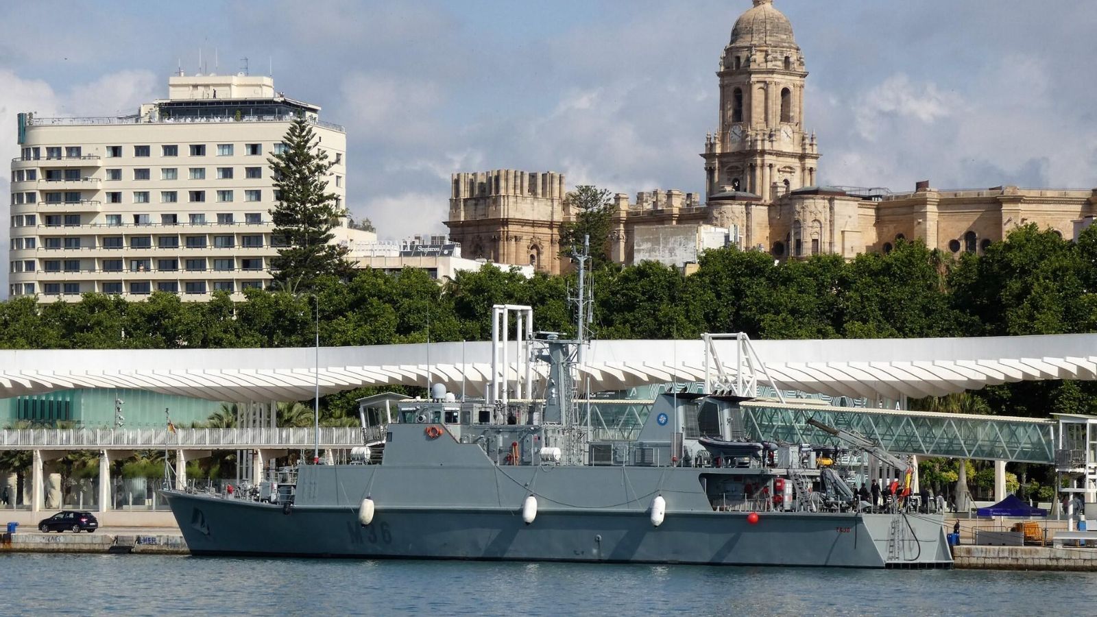 Cazaminas de la Armada española  'Tajo M-36' que podrá ser visitado