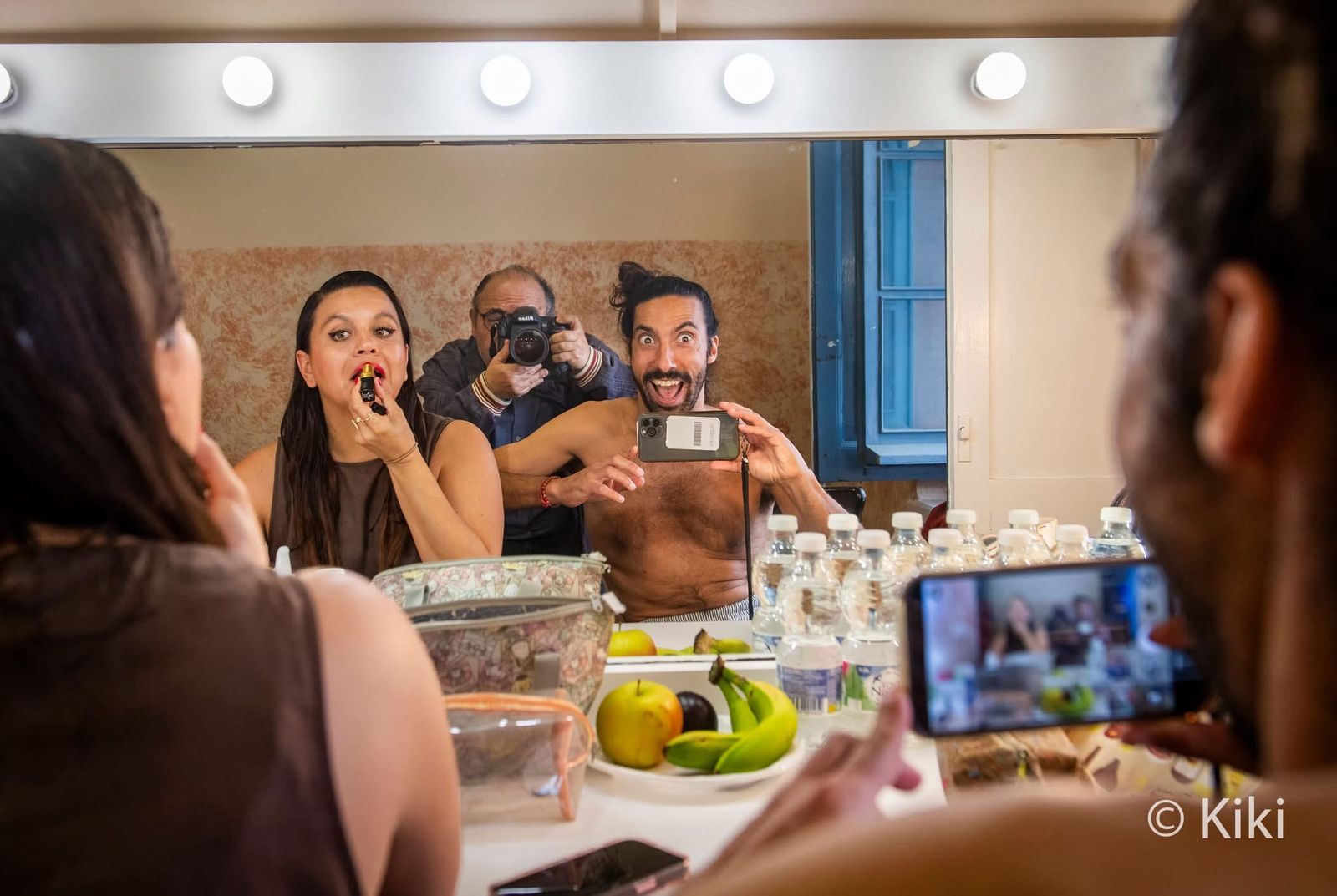 Instantes previos a la gala de Radio Cádiz. Foto Kiki