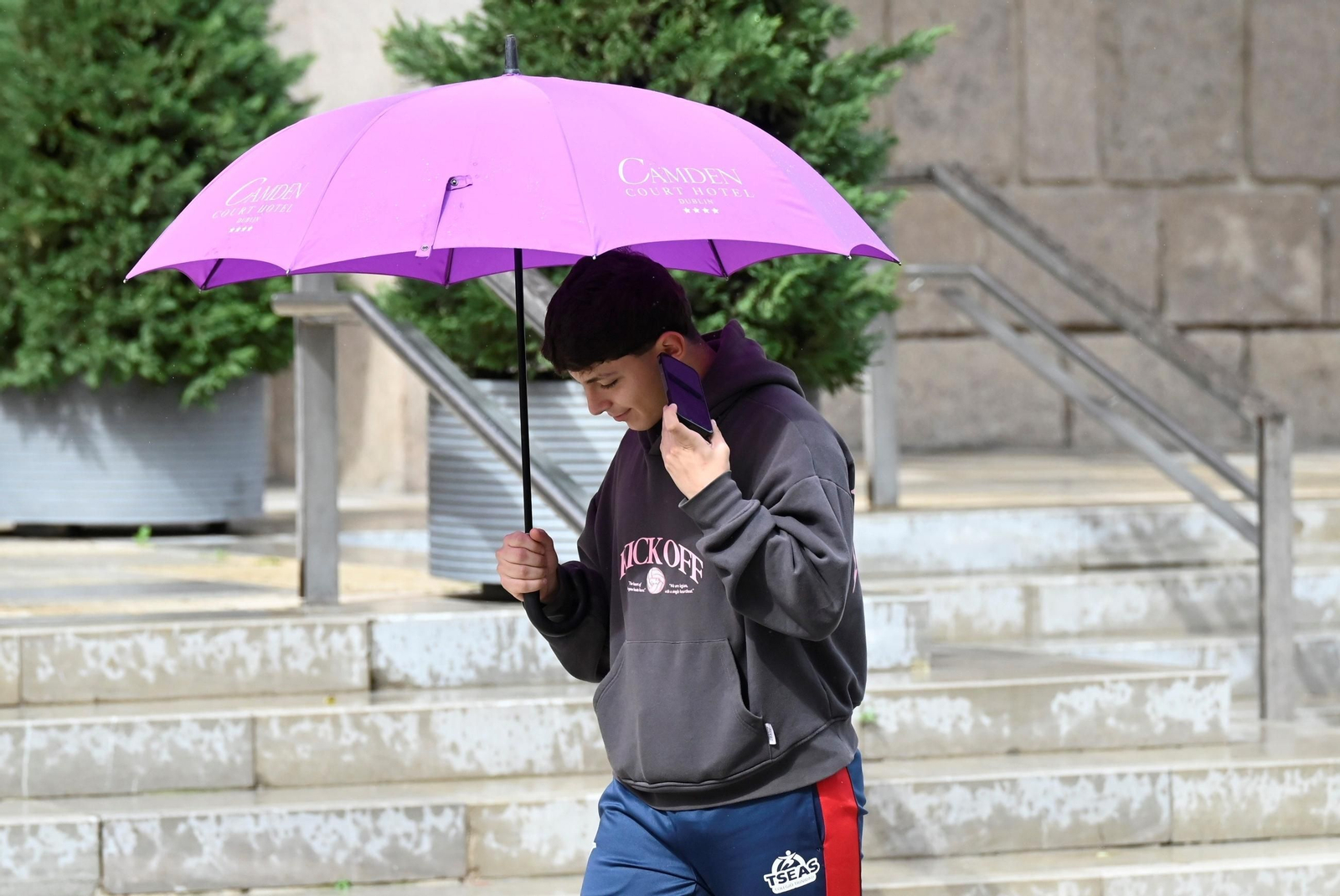 El paso por la borrasca Konrad por Córdoba, en imágenes