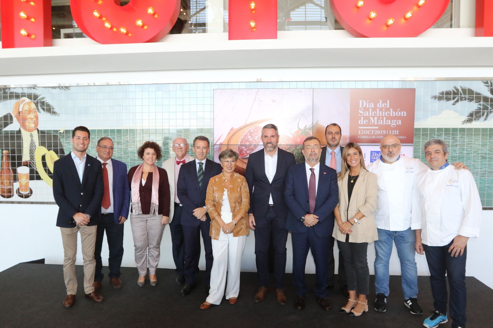 Celebración del Día del Salchichón de Málaga.