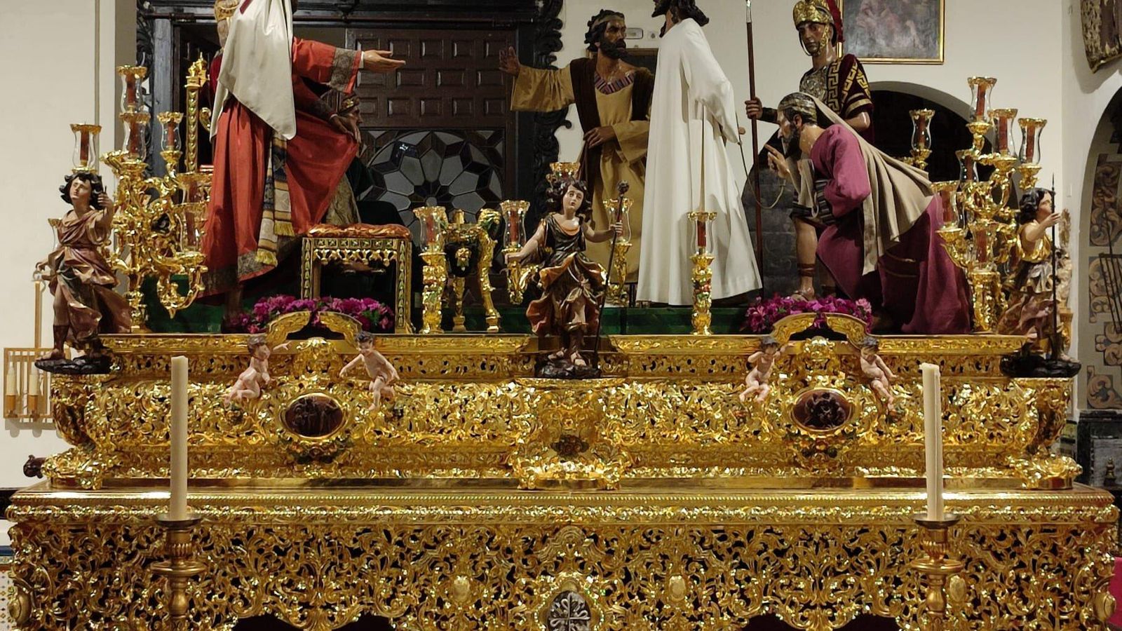 Estampa inédita del Señor ante Anás por su centenario.