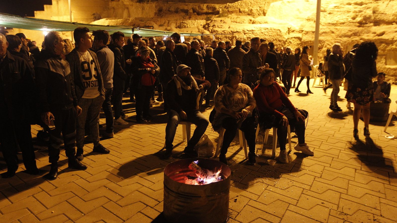 algunos de los asistentes a la cita.