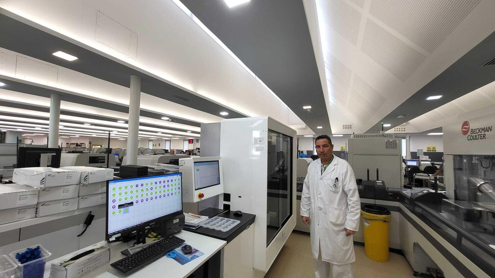 El responsable de la Unidad de Laboratorios del Hospital Universitario Torrecárdenas, Manuel Rodríguez Maresca