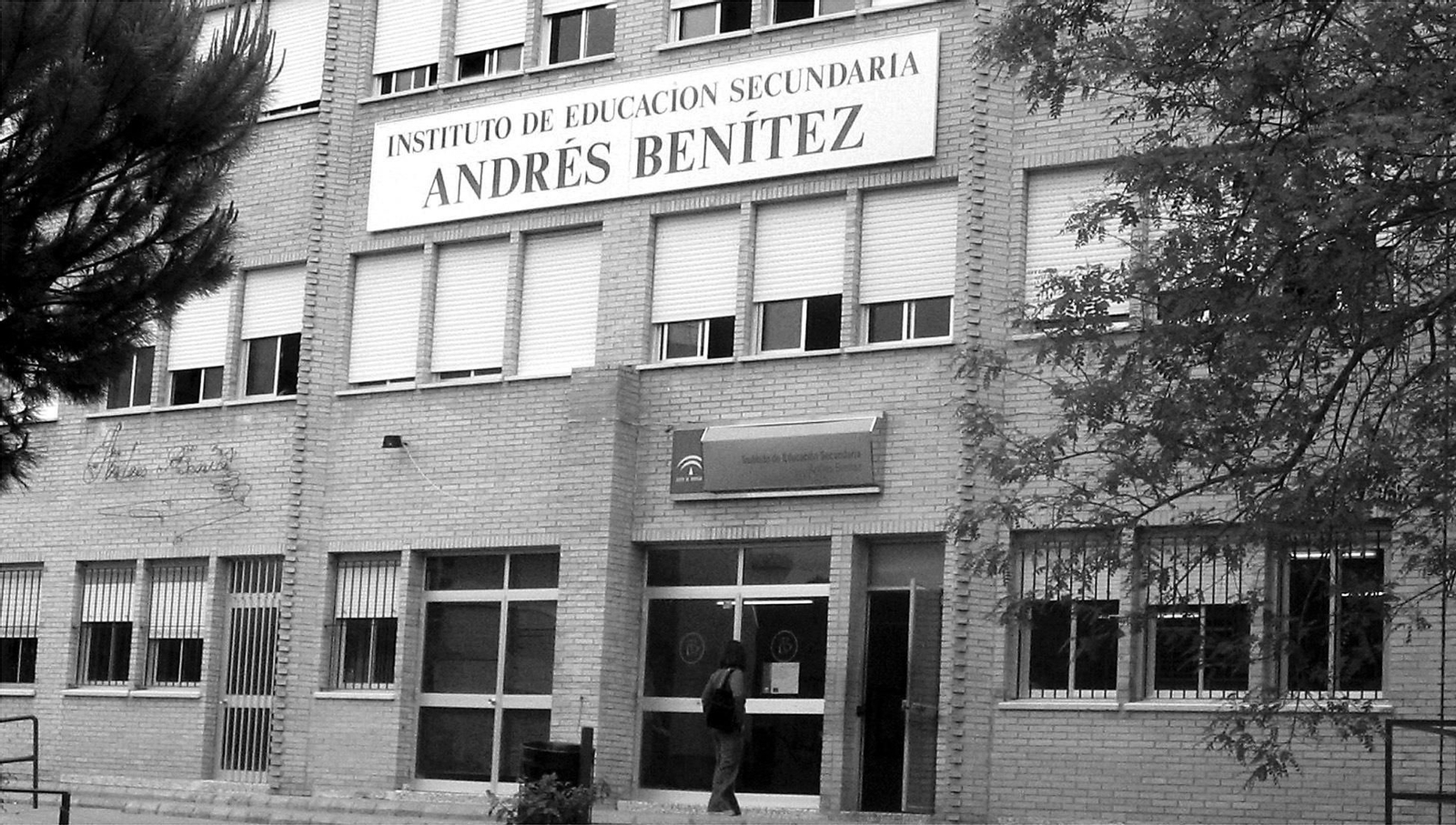 Fachada del instituto Andrés Benítez. Fachada del instituto Andrés Benítez.