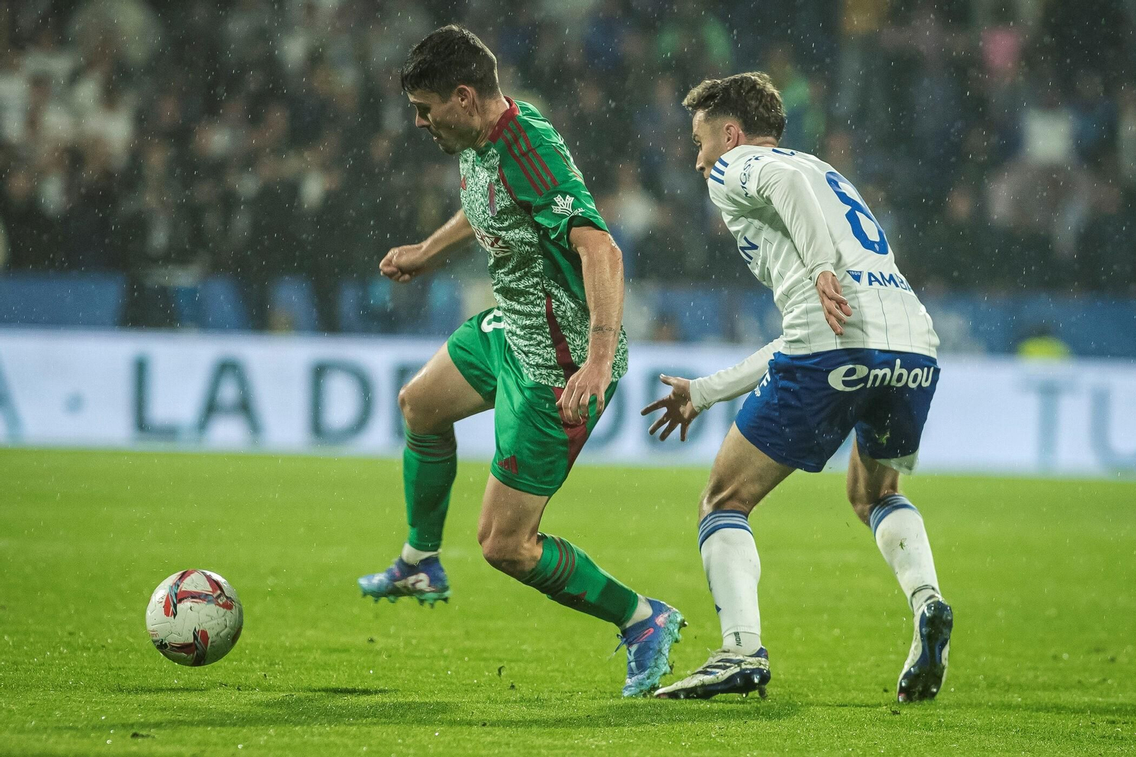 Sergio Ruiz, antes de lesionarse ante el Zaragoza