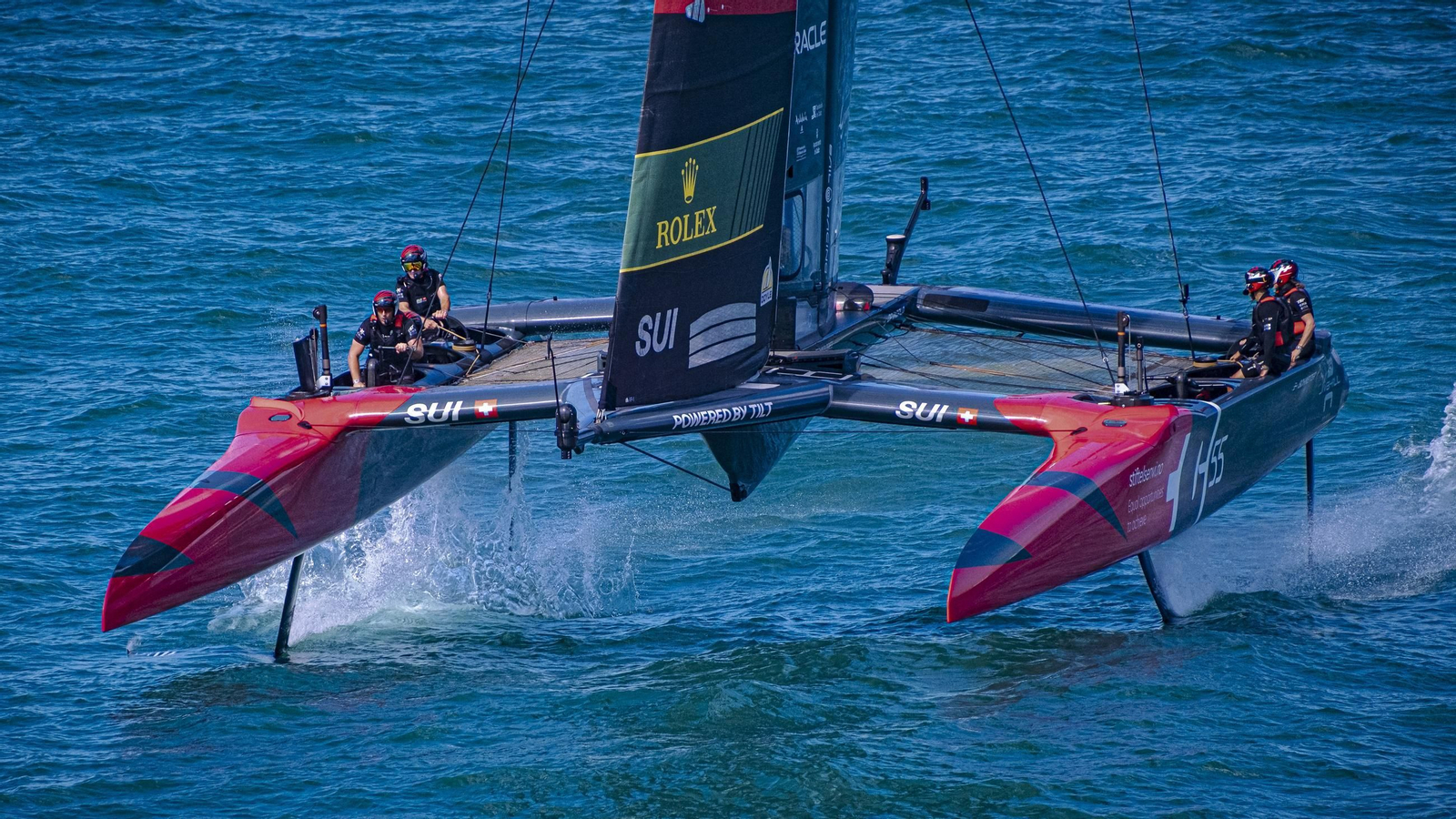 Las imágenes que dejó en Cádiz el domingo de Sail GP