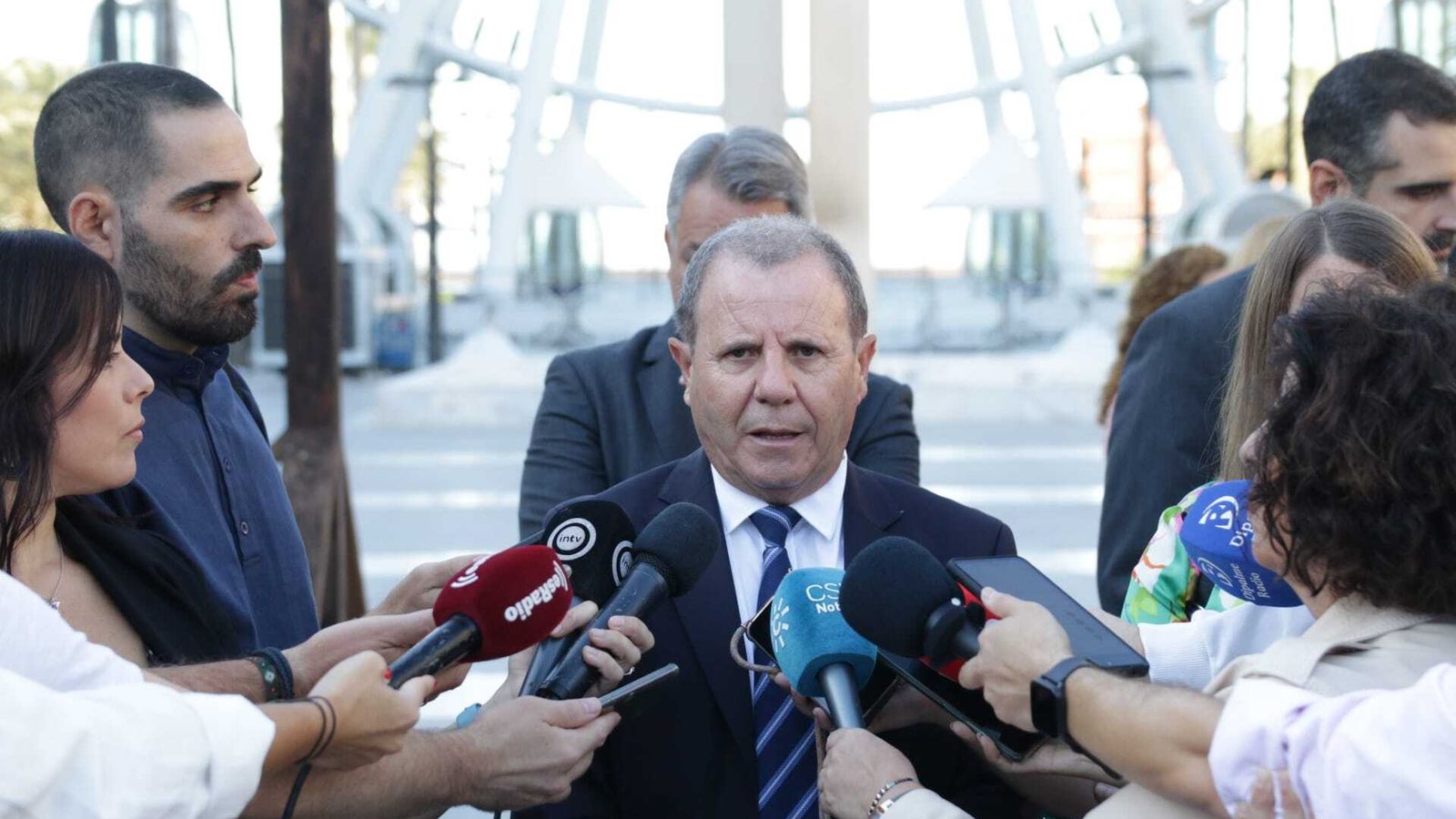 Jerónimo Parra, presidente de la Cámara de Comercio de Almería,