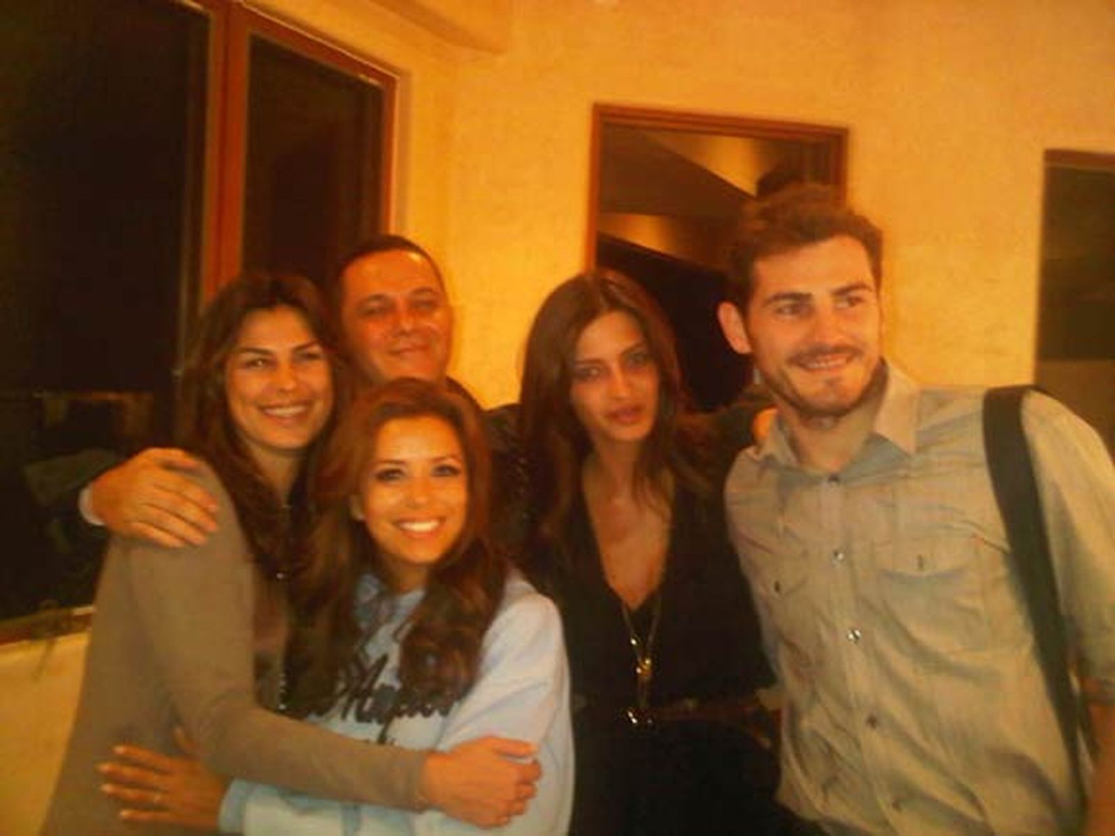 Iker y Sara cenan en la casa de Eva Longoria